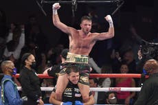 Josh Taylor emerges from classic a historic champion of the world