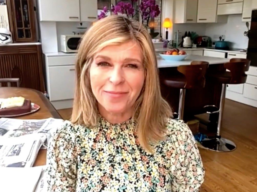 Kate Garraway gave an update on her husband, Derek Draper’s condition following a long battle with Covid-19