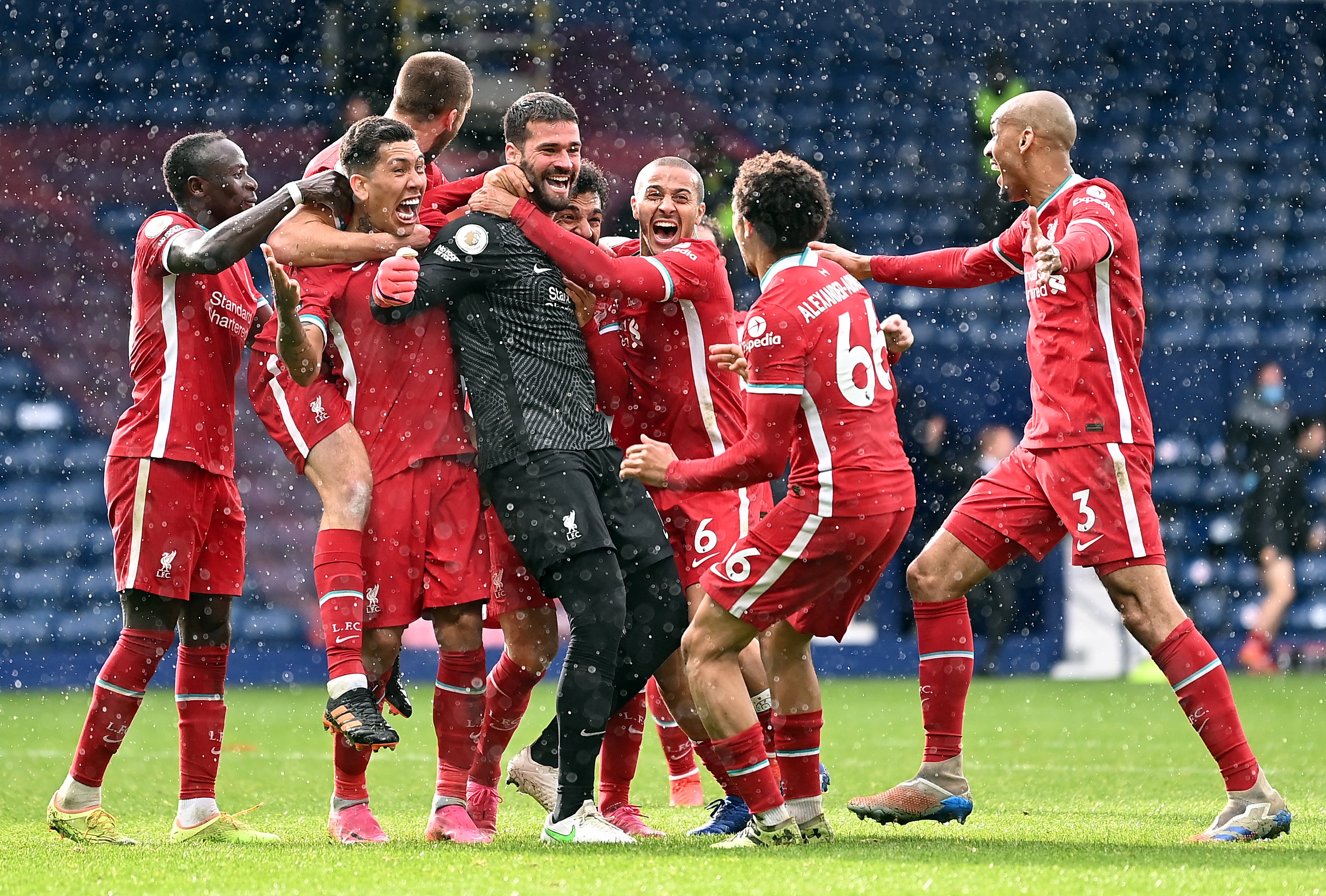 Liverpool goalkeeper Alisson scored a remarkable late winner at West Brom earlier this month