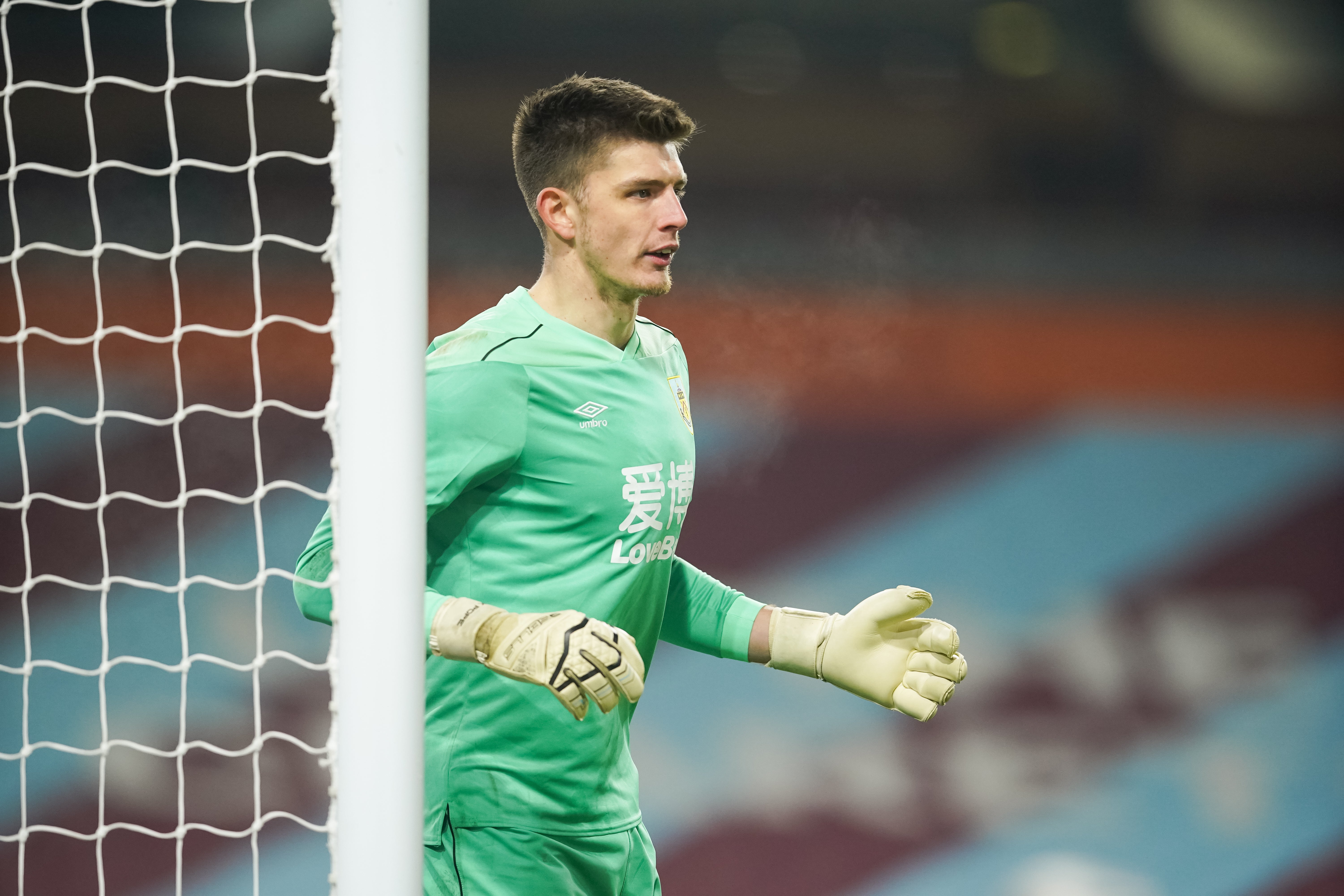 Burnley goalkeeper Nick Pope