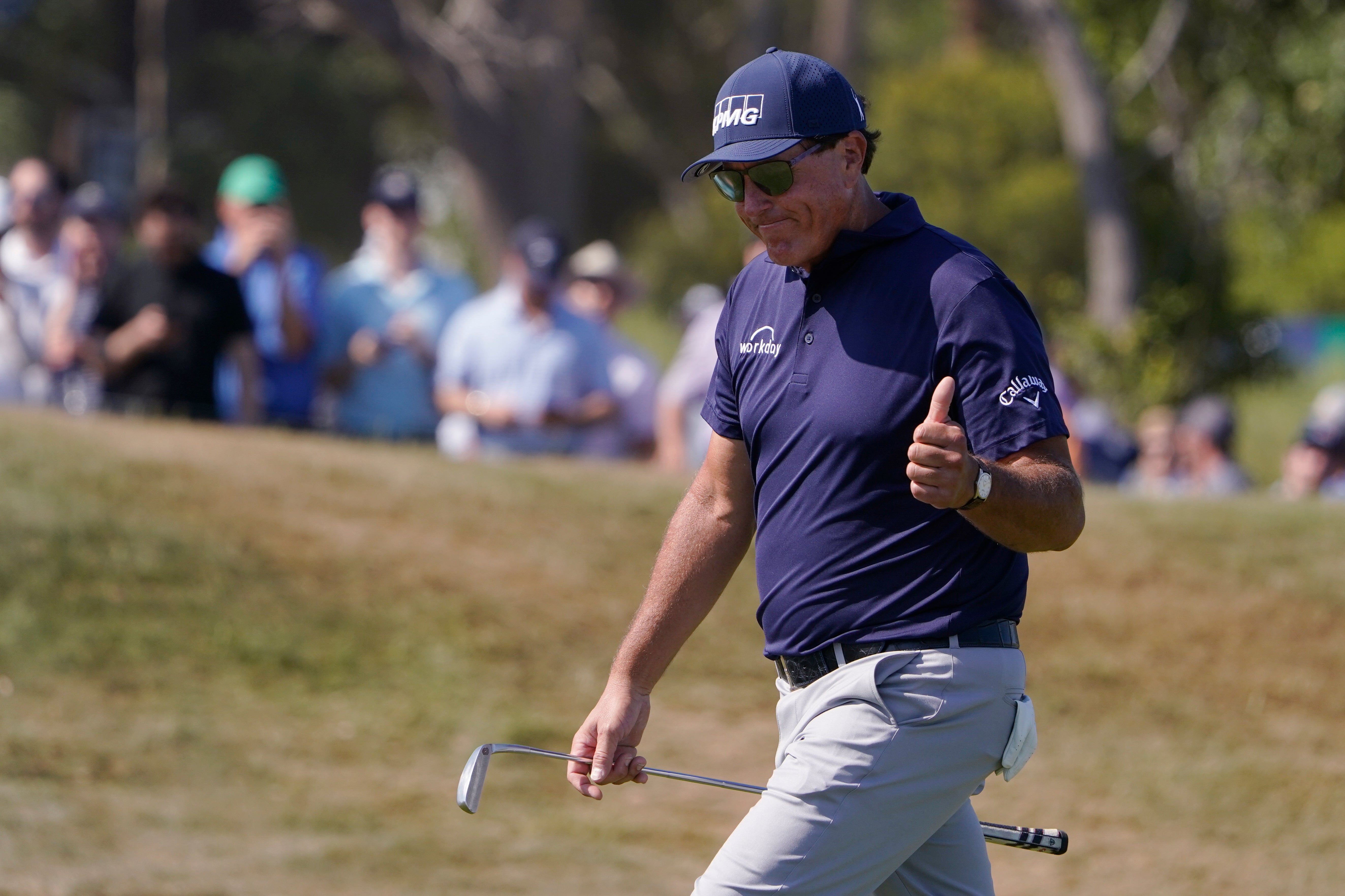 Phil Mickelson is the first 50-year-old major winner