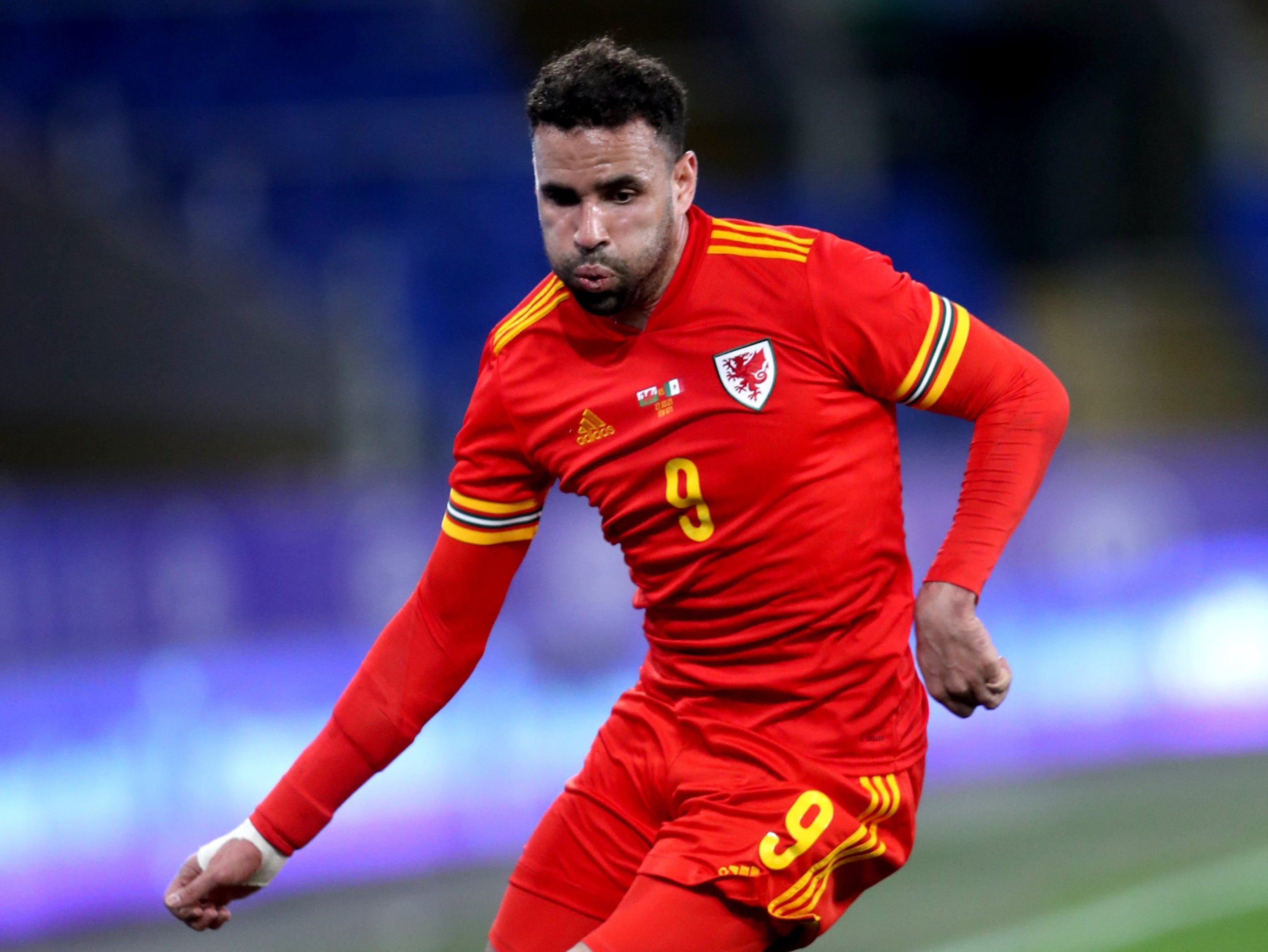 Hal Robson-Kanu in action for Wales