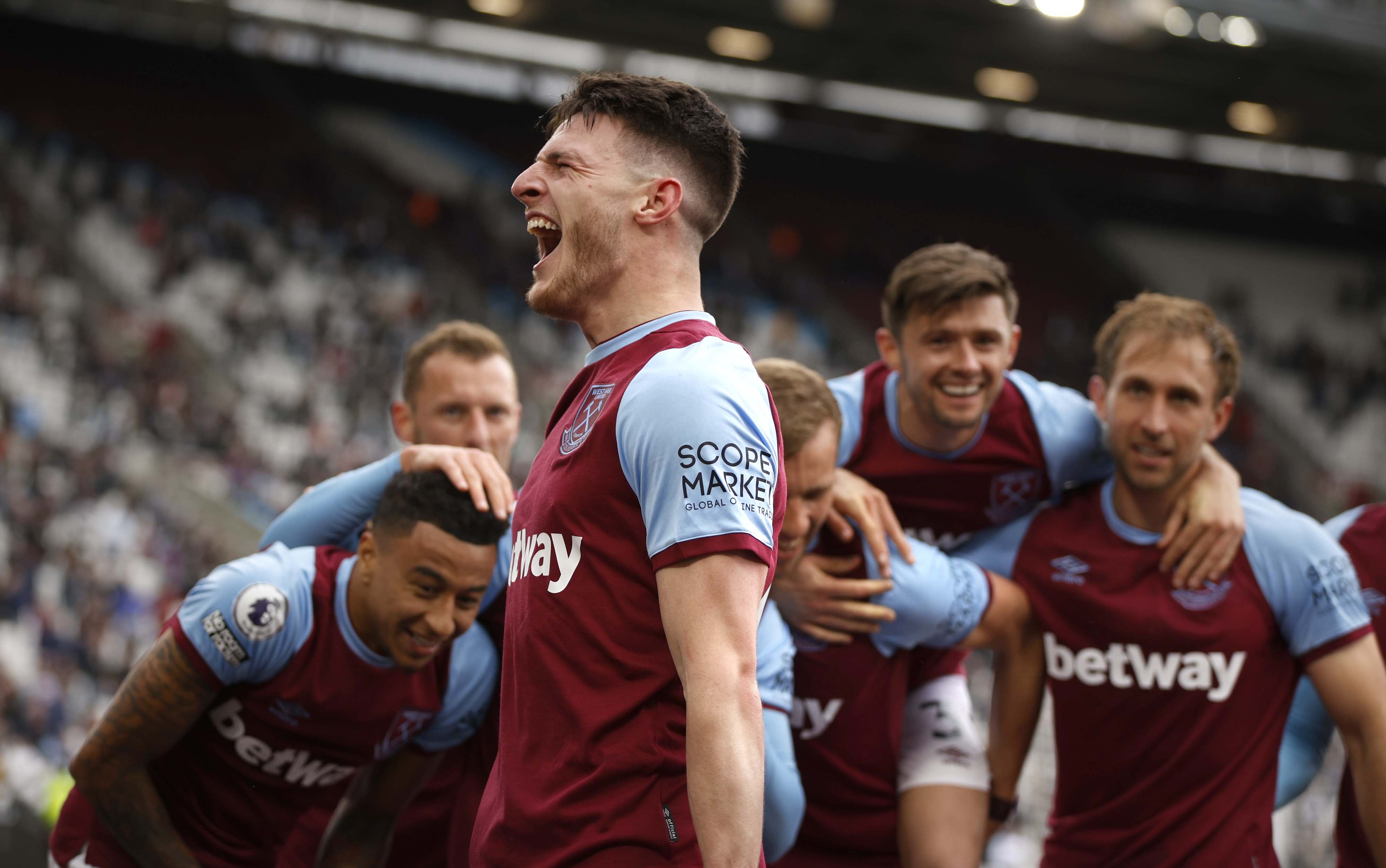 Declan Rice led West Ham into Europe