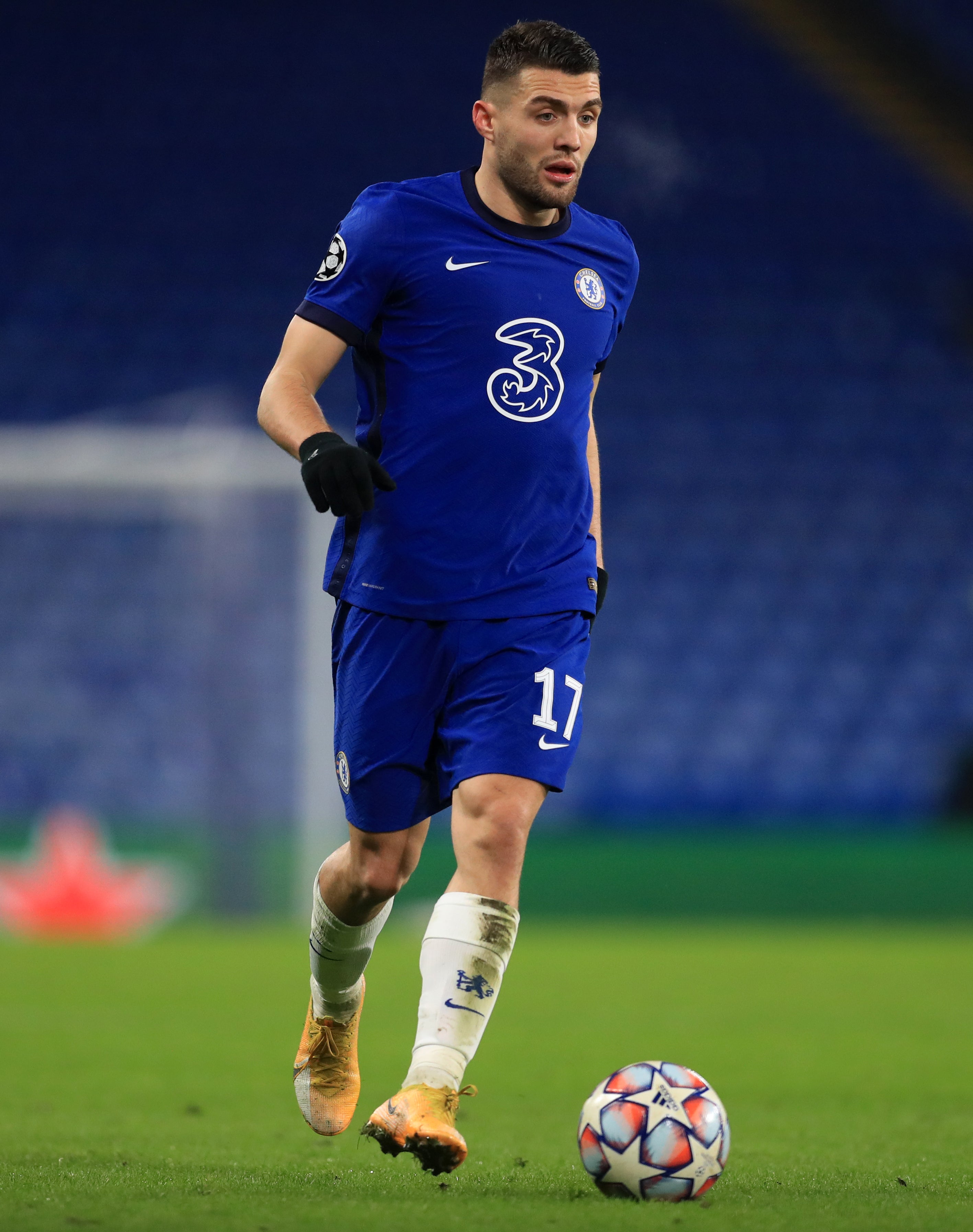 Mateo Kovacic in action for Chelsea