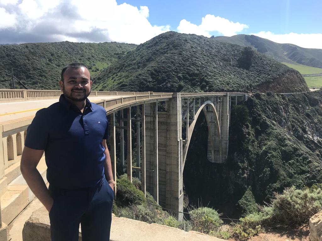 Jason Fernandes on the US Pacific Coast Highway