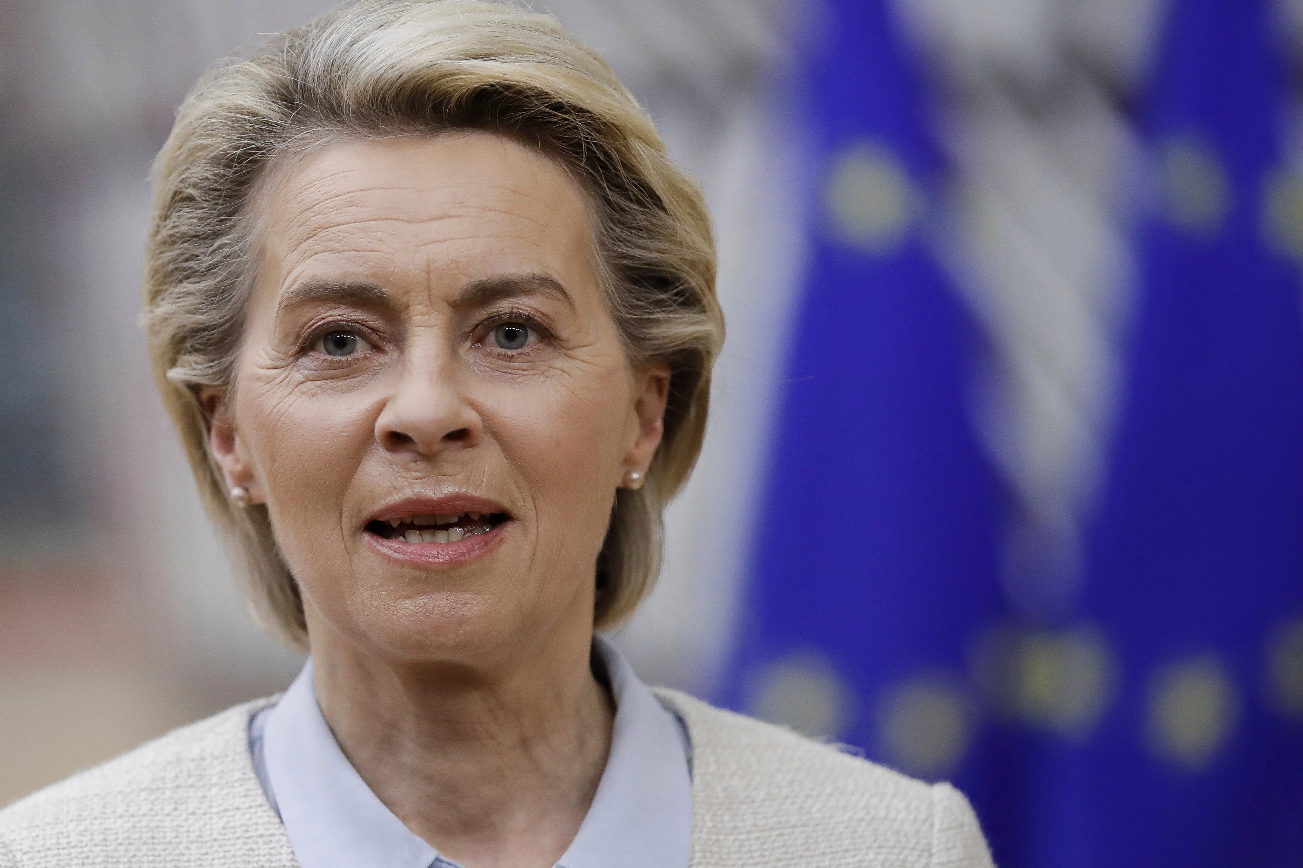 European Commission president Ursula von der Leyen