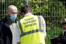 Covid guidance changed for areas hit by Indian variant