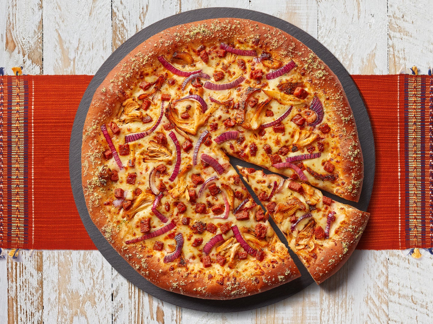 Pizza Hut’s new Spanish-Style Chicken & Chorizo pizza launches alongside the new roast dinner pizza