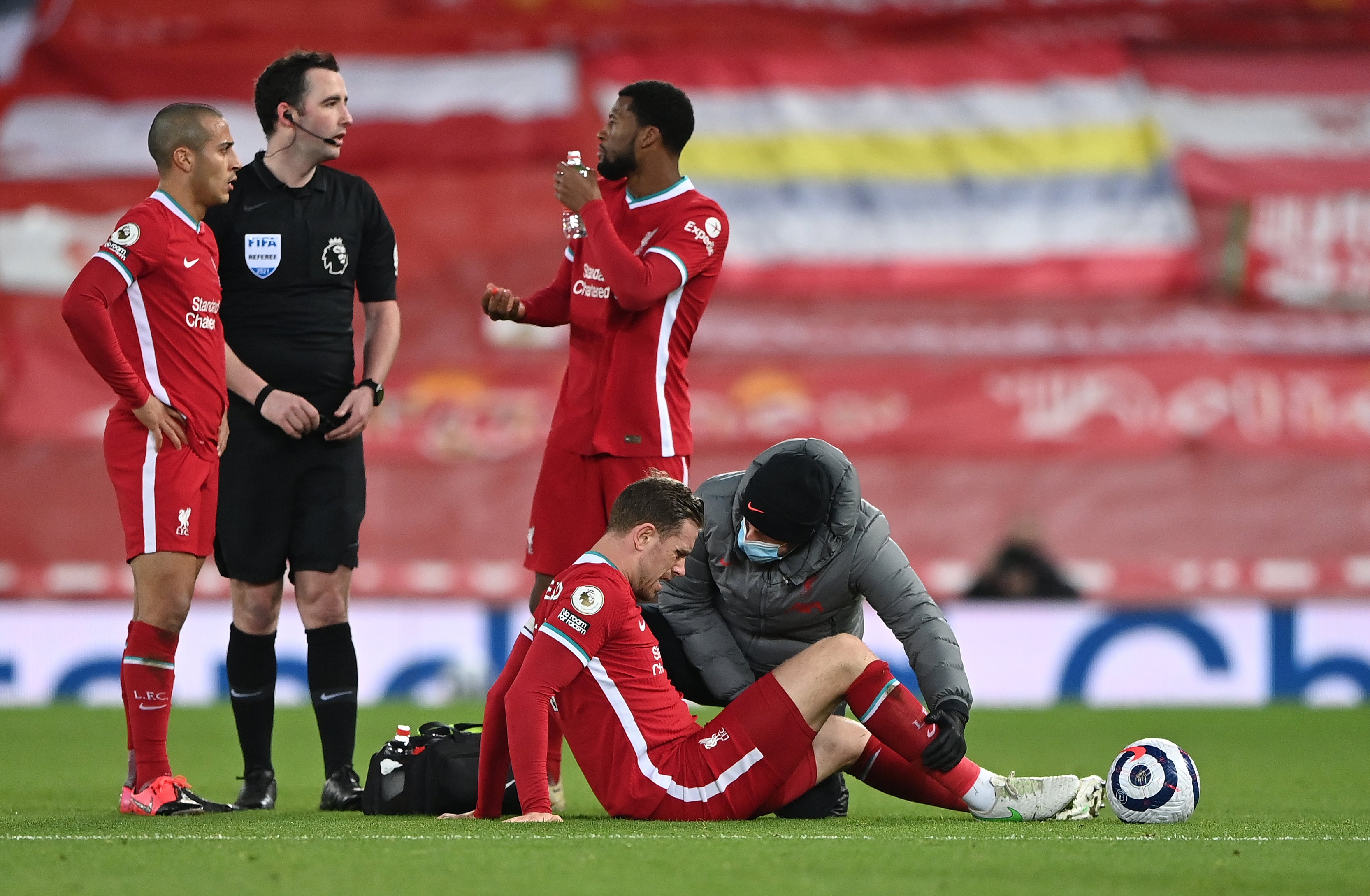 Jordan Henderson has been out injured since February