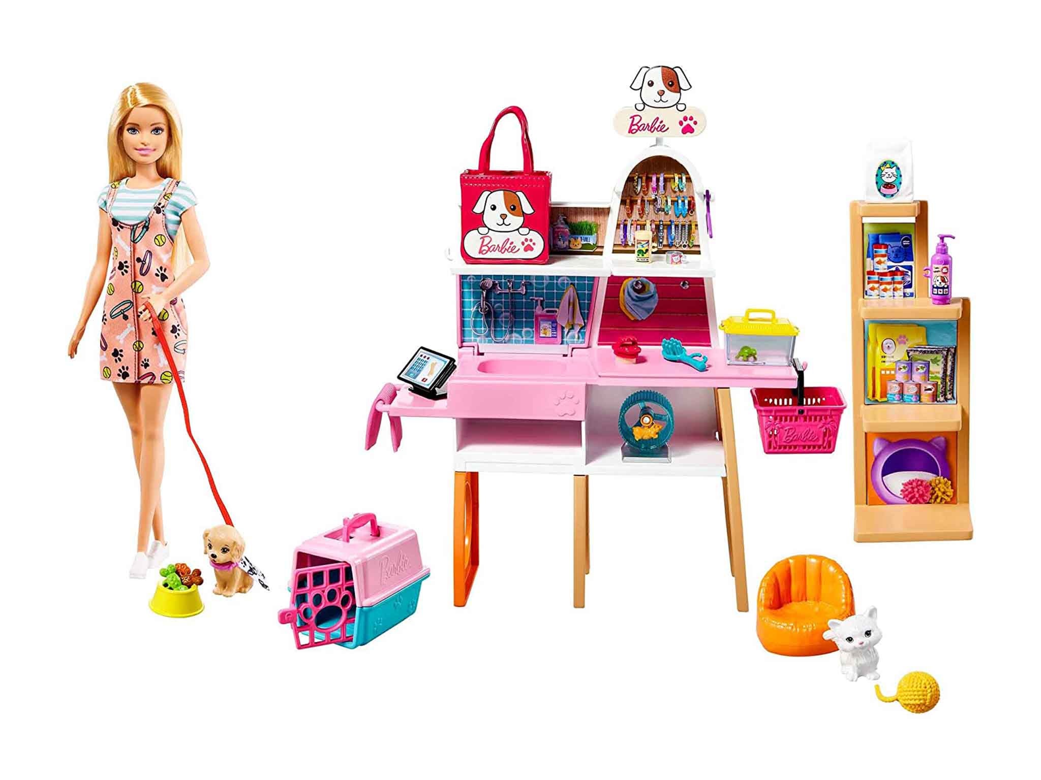 Barbie pet supply store: Was £36.99, now £23.89, Amazon.co.uk