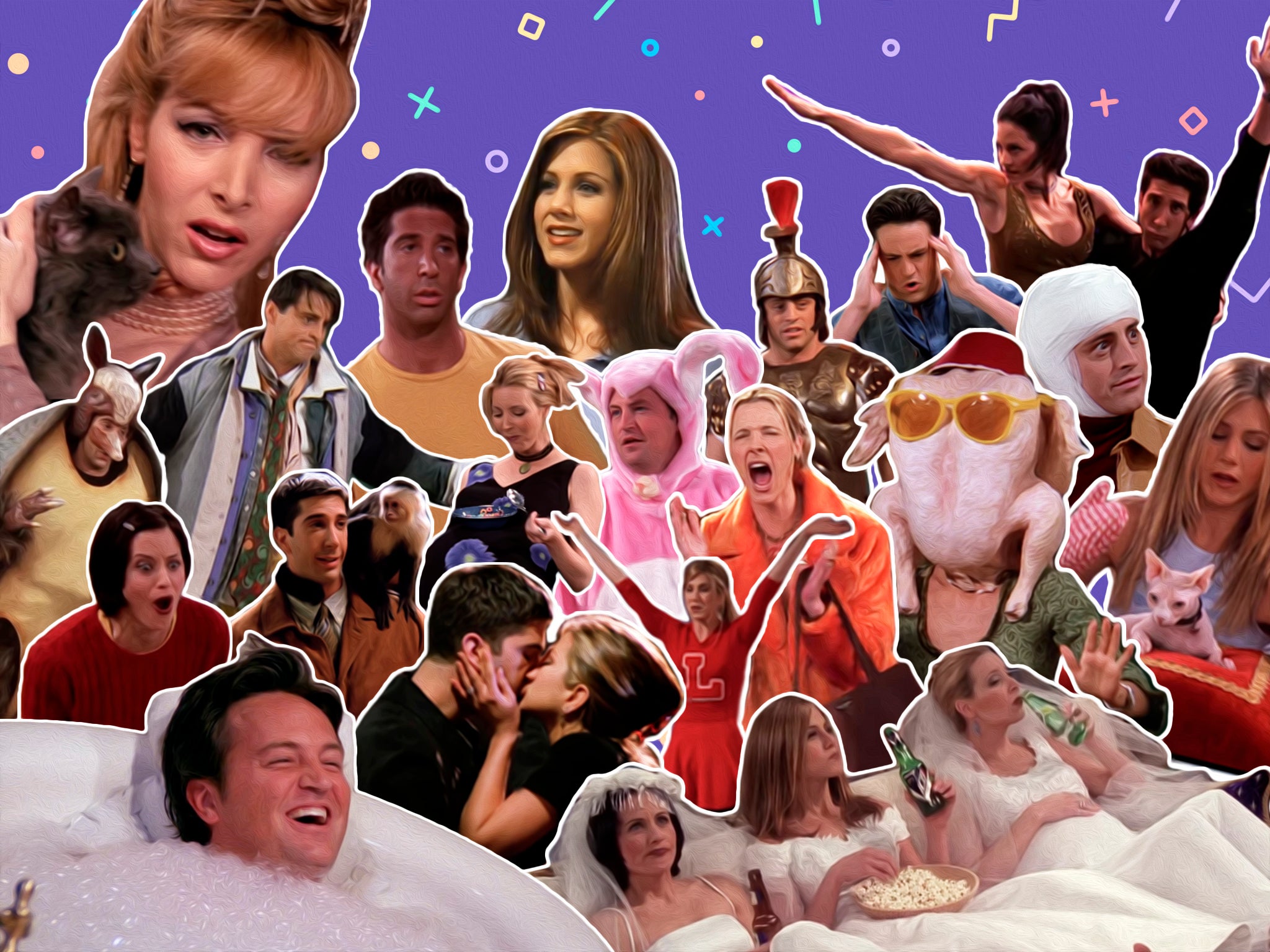 From turkeys and smelly cats to dance routines and brain transplants, just some of the best of ‘Friends’