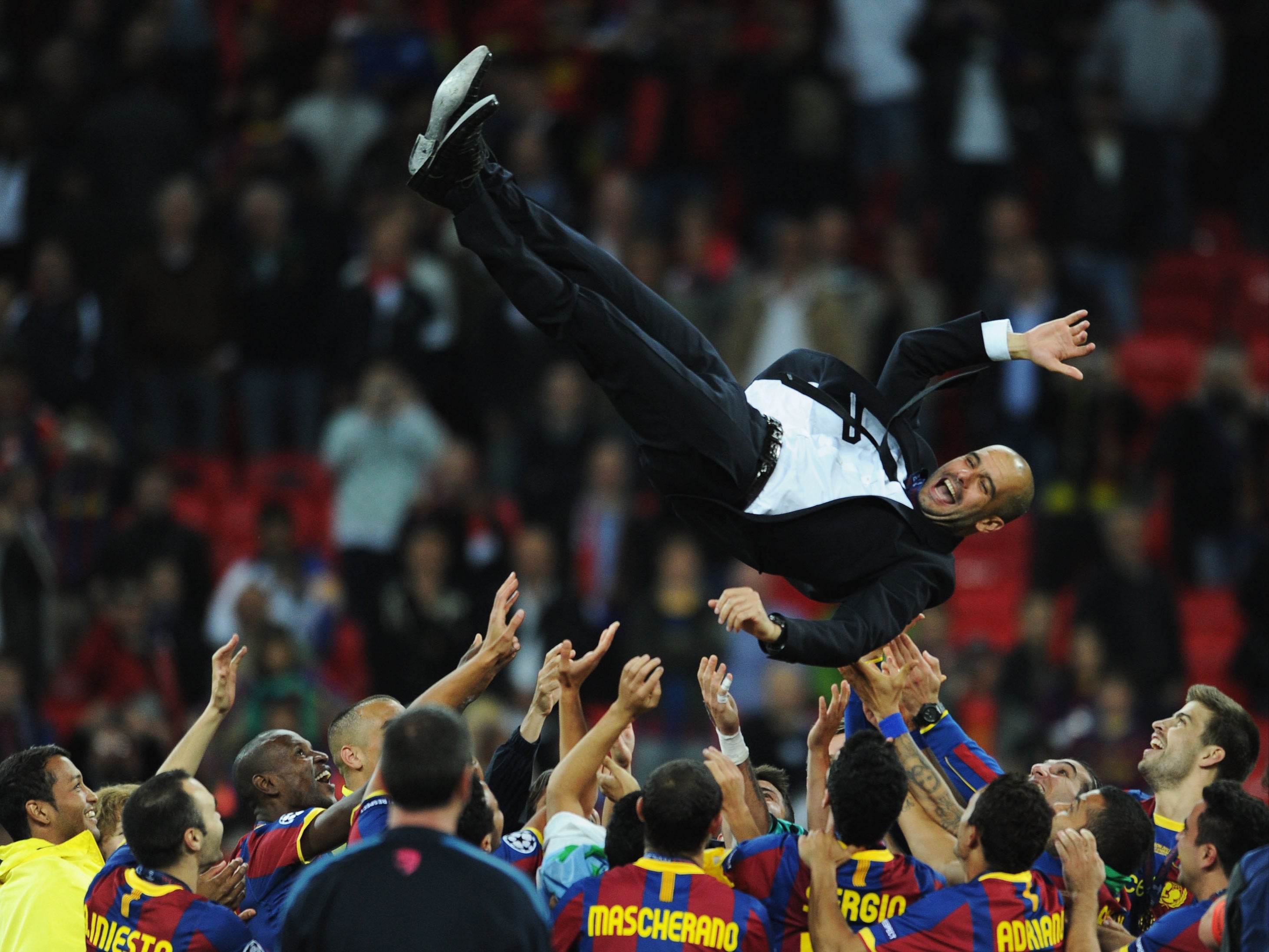 Pep Guardiola last won the Champions League in 2011