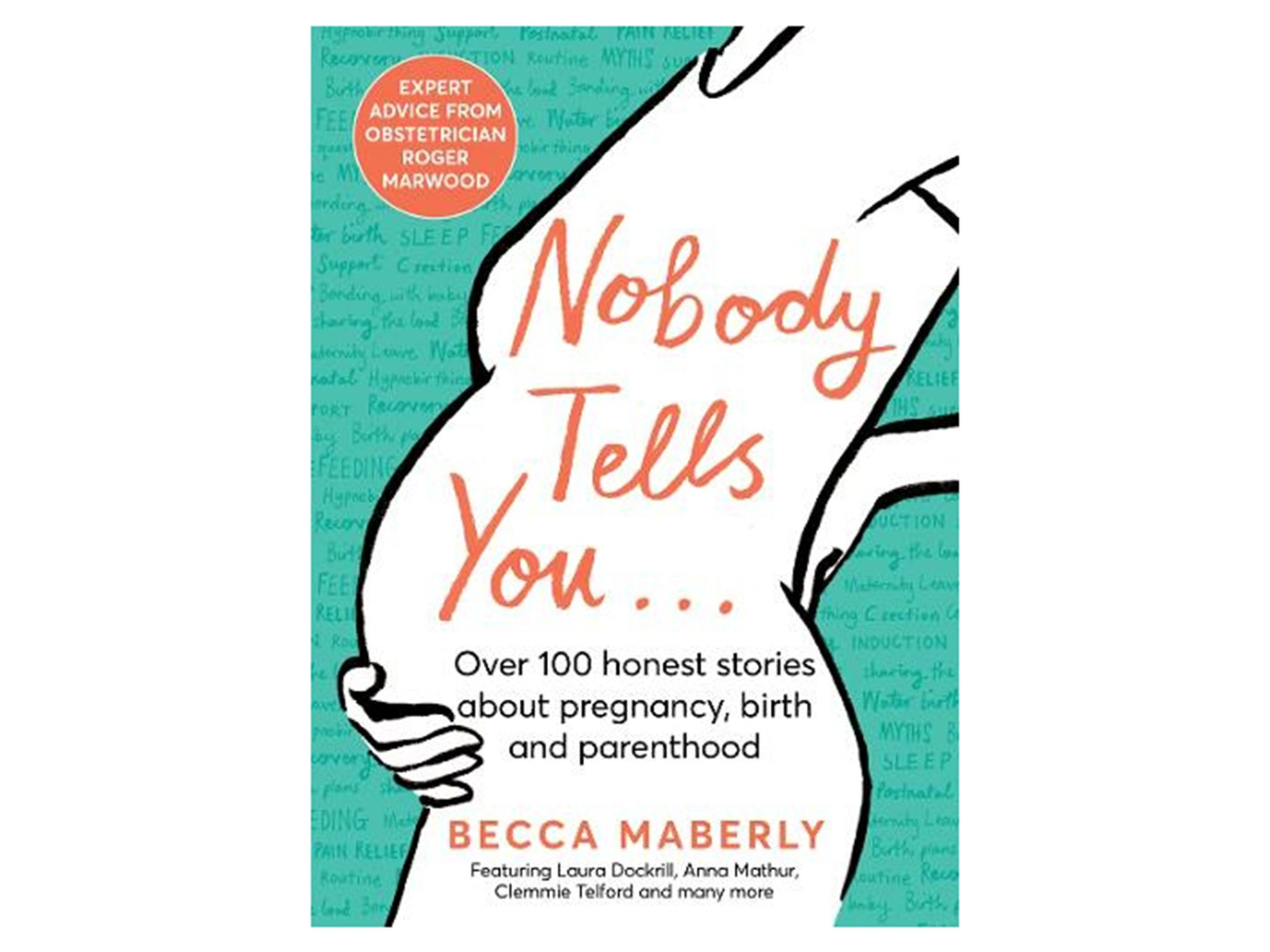 Nobody Tells You Over 100 Honest Stories About Pregnancy, Birth and Parenthood by Becca Maberly. Published by Bluebird £10.99, Amazon.jpg