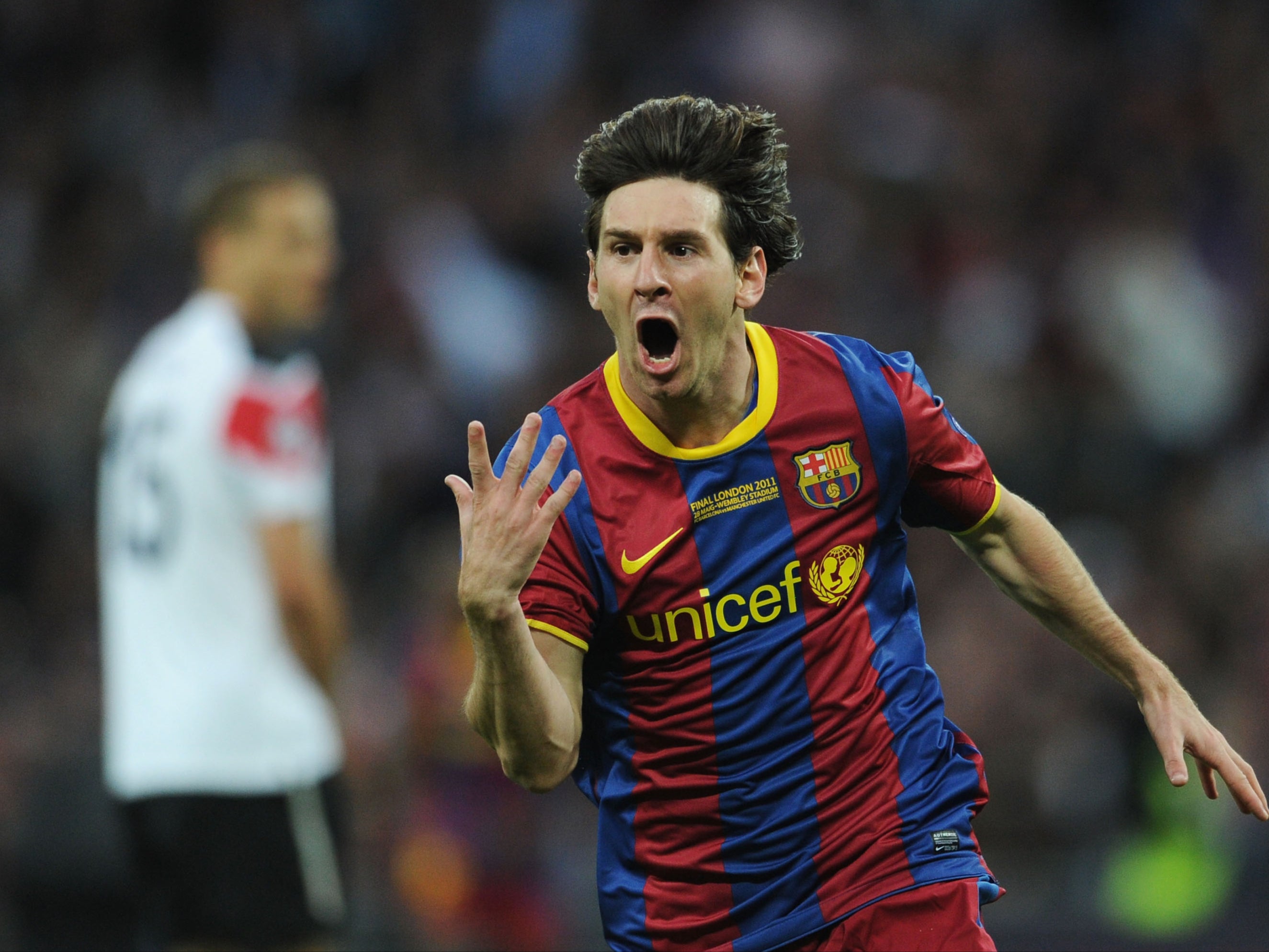 Lionel Messi scored in one of his finest performances