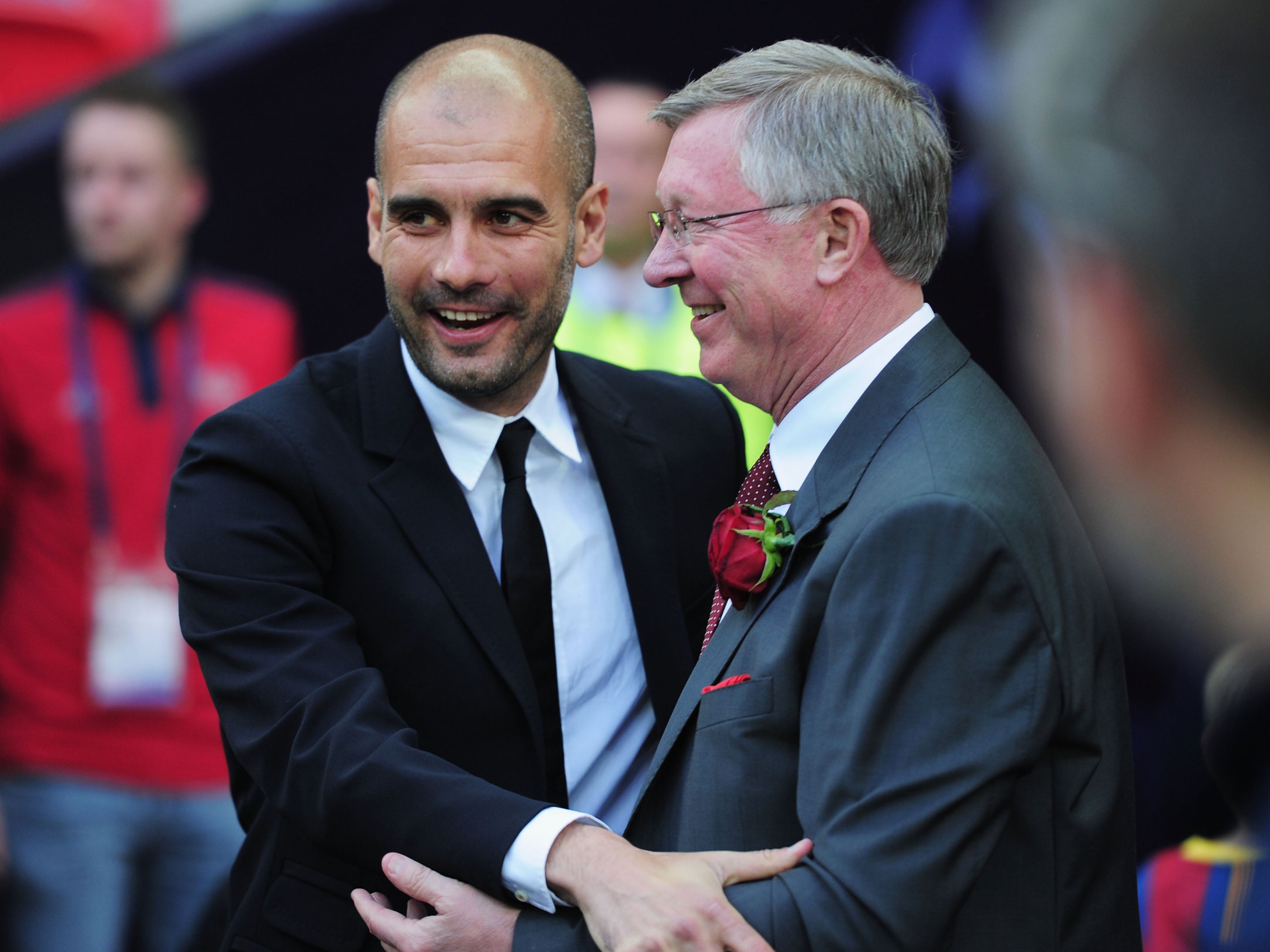 Sir Alex Ferguson was outclassed by Pep Guardiola