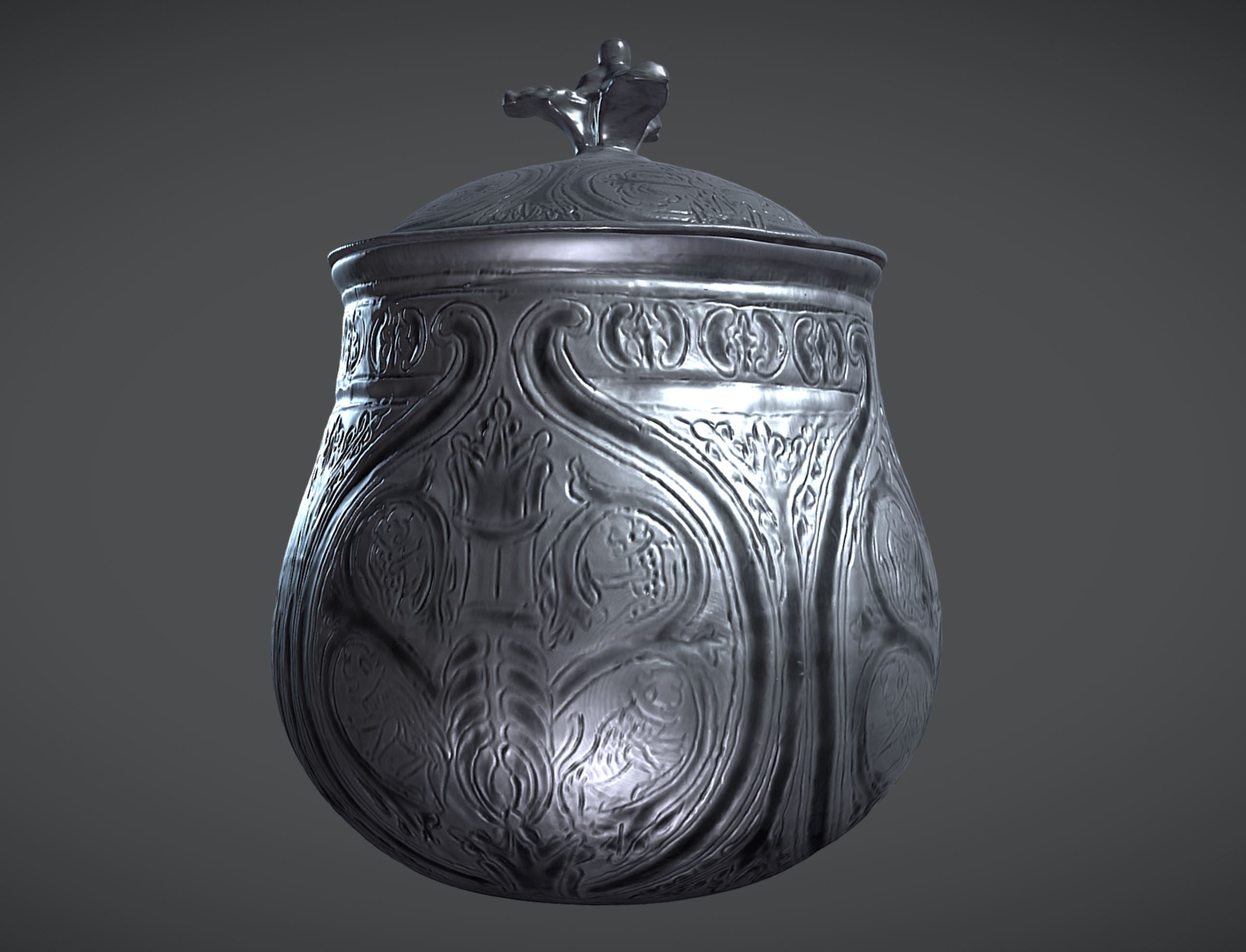 3D digital model of the vessel from the Galloway Hoard