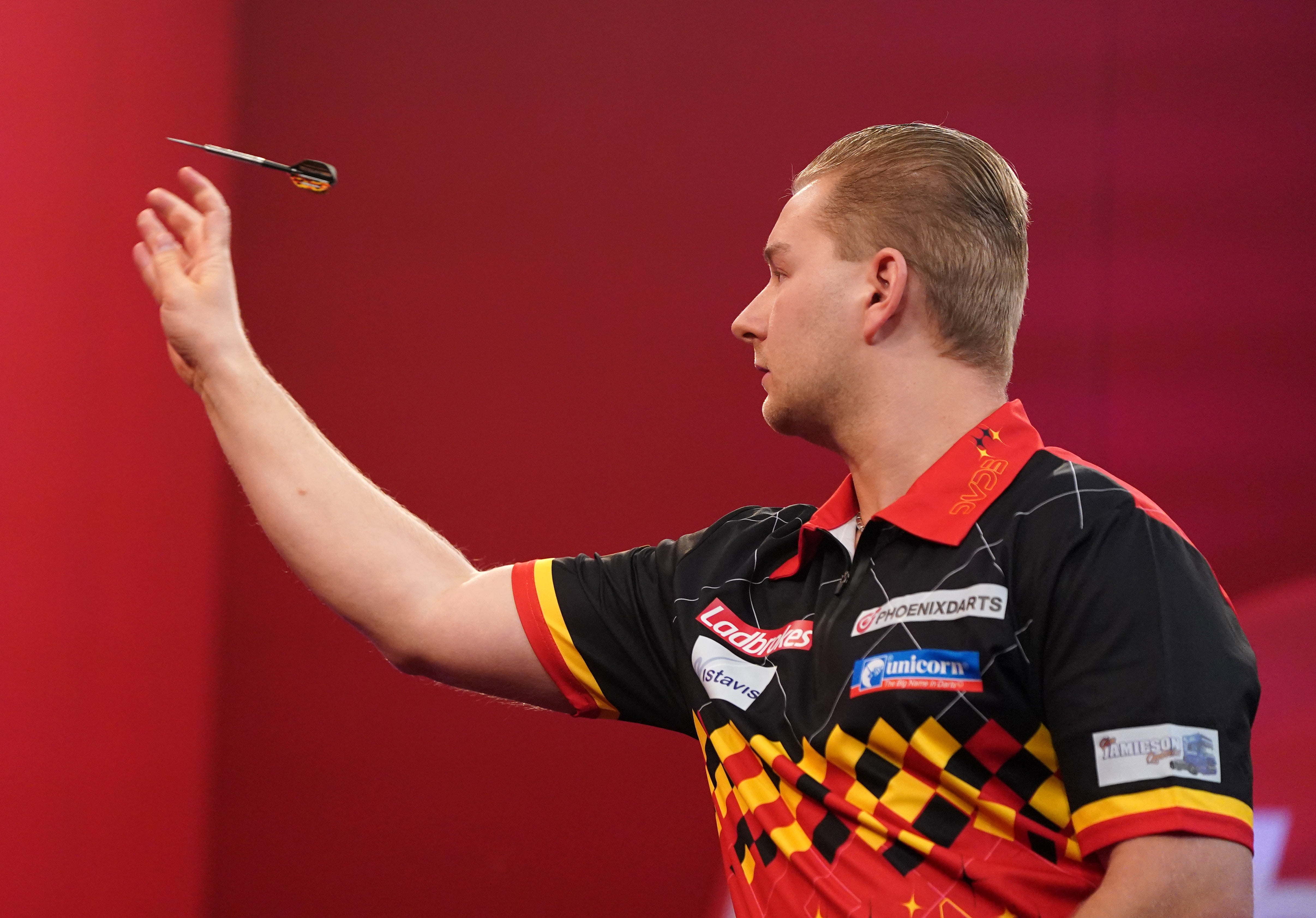 Dimitri Van Den Bergh in action