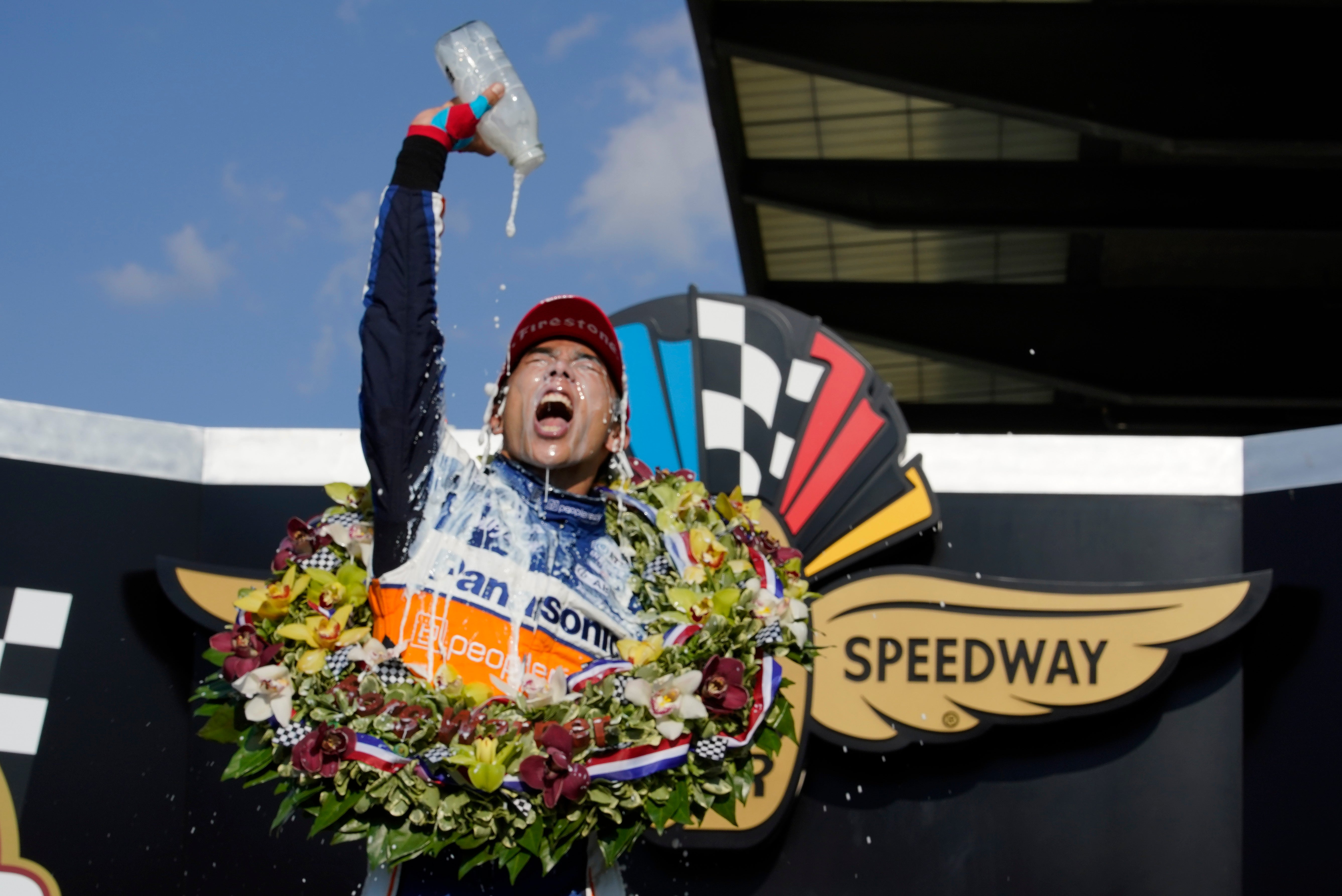 Indy 500 Sato Rise Auto Racing