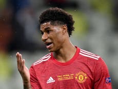 Marcus Rashford: Manchester United forward suffers racial abuse following Europa League final defeat