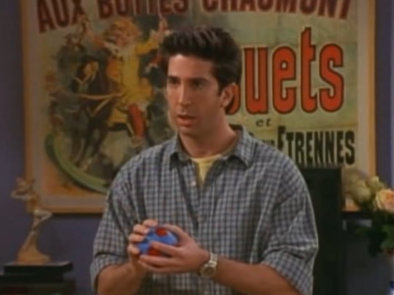 David Schwimmer as Ross in the season five episode ‘The One with the Ball'
