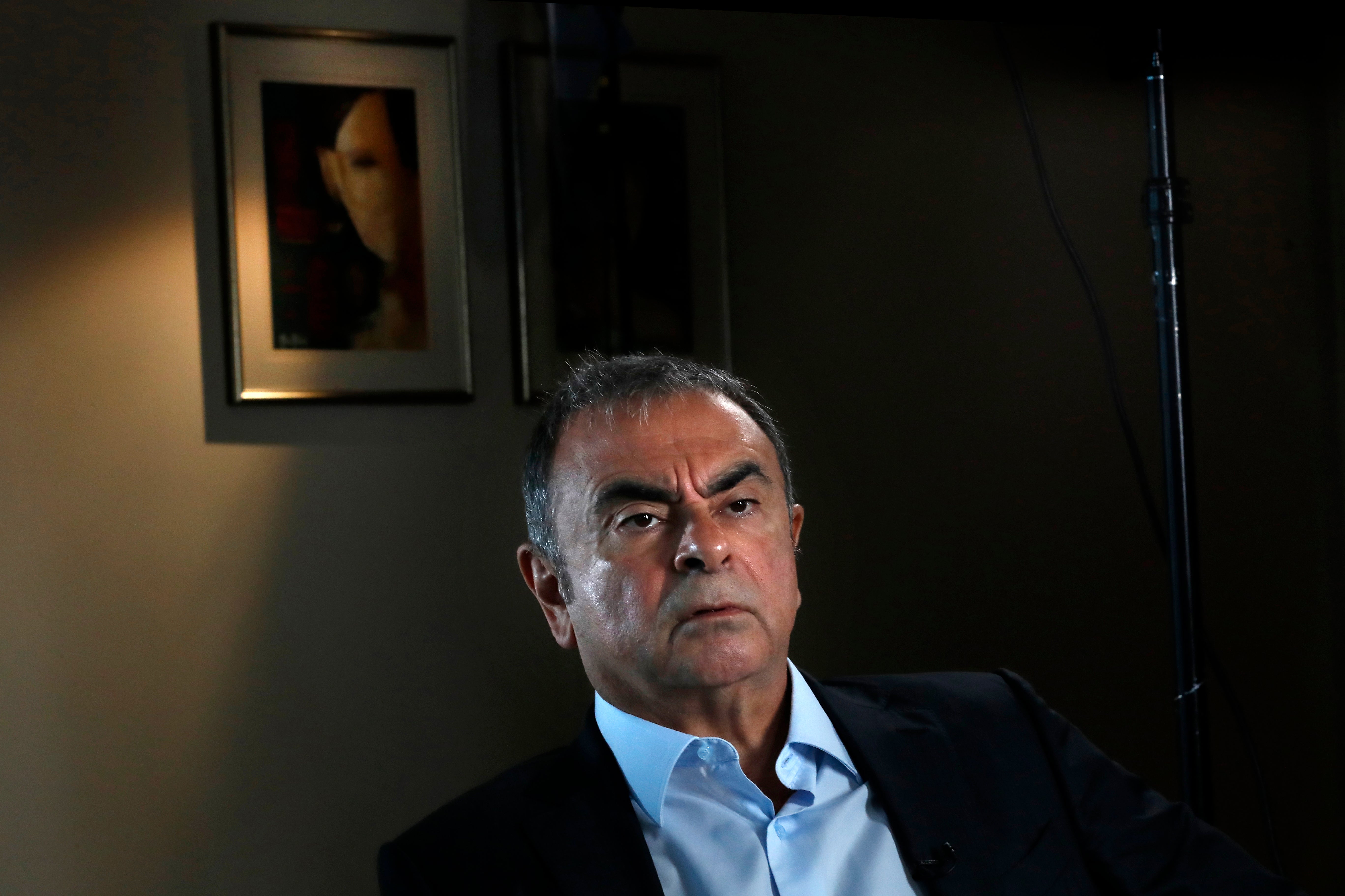 AP Interview Carlos Ghosn