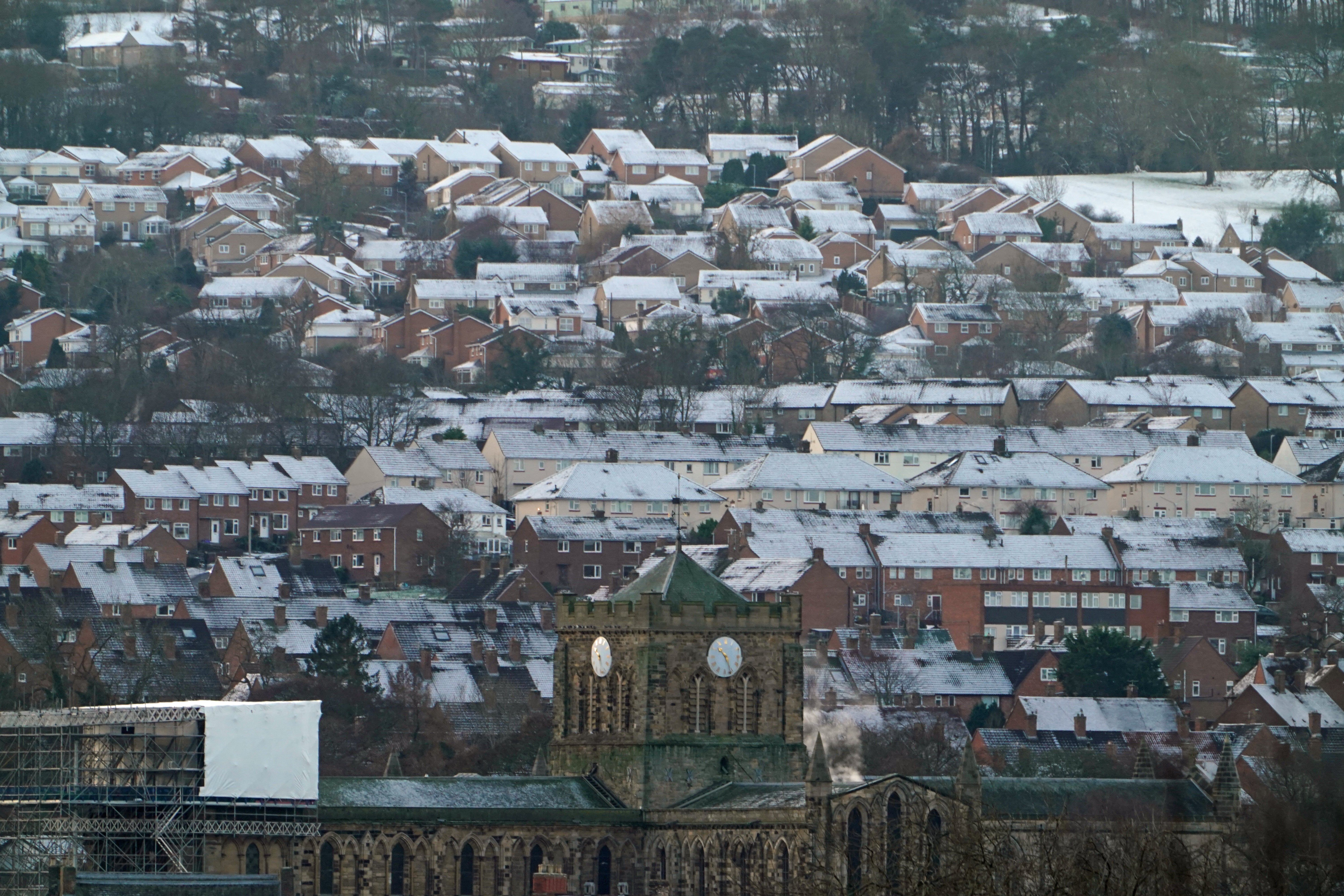 Houses in Hexham, Northumberland