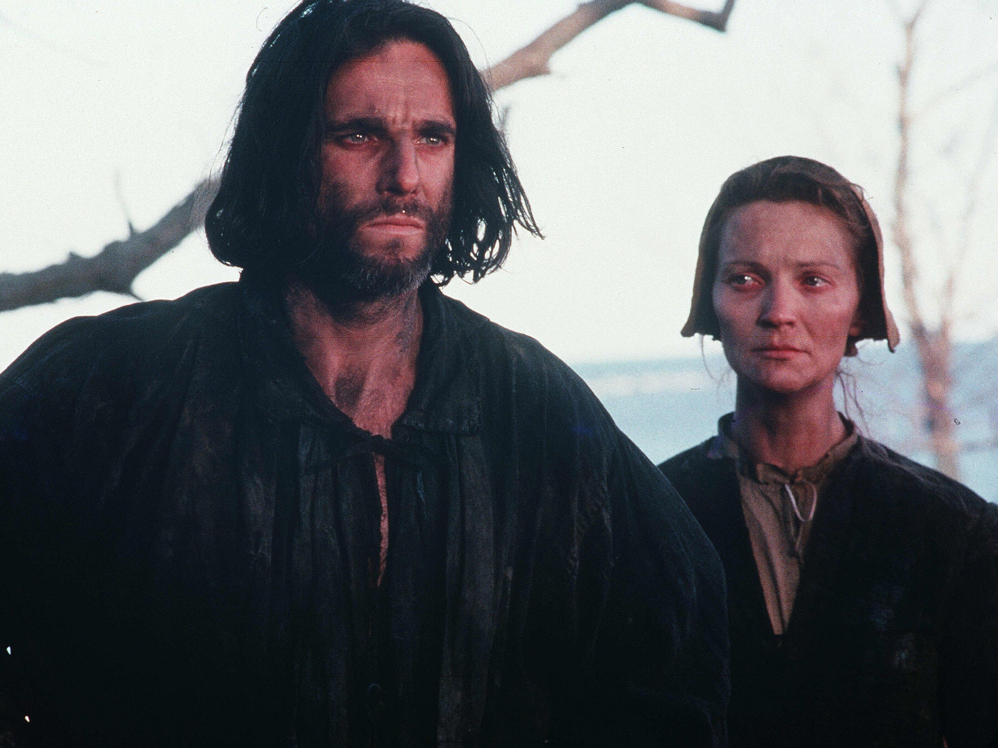 Tormented: Allen, alongside Daniel Day-Lewis, in her Oscar-nominated role in ‘The Crucible'