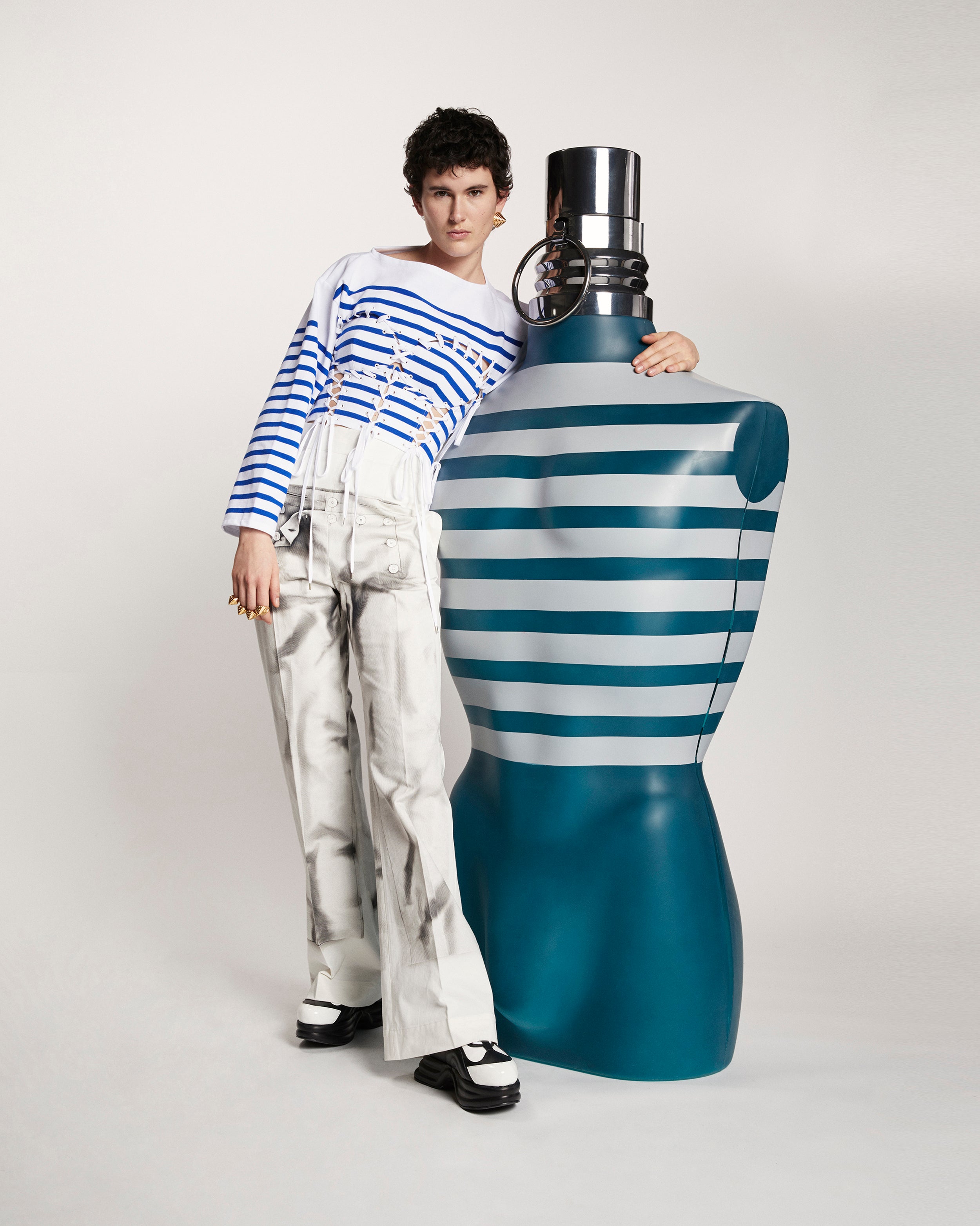 The house of Jean Paul Gaultier has released a new ready-to-wear collection, in collaboration with five designers