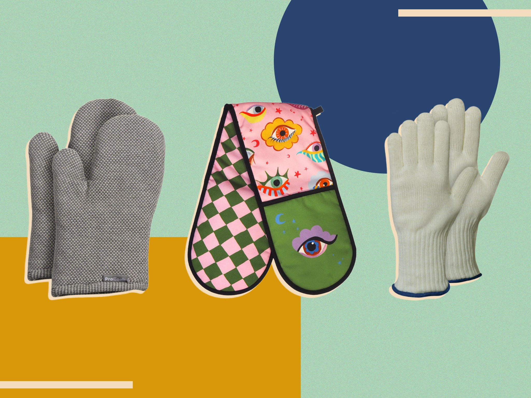 In a room with scorching hot pans, scalding ovens and billowing clouds of steam, a reliable pair of oven gloves is essential