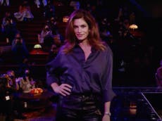 Friends reunion viewers are obsessed with Cindy Crawford wearing Ross’ leather pants: ‘Iconic’