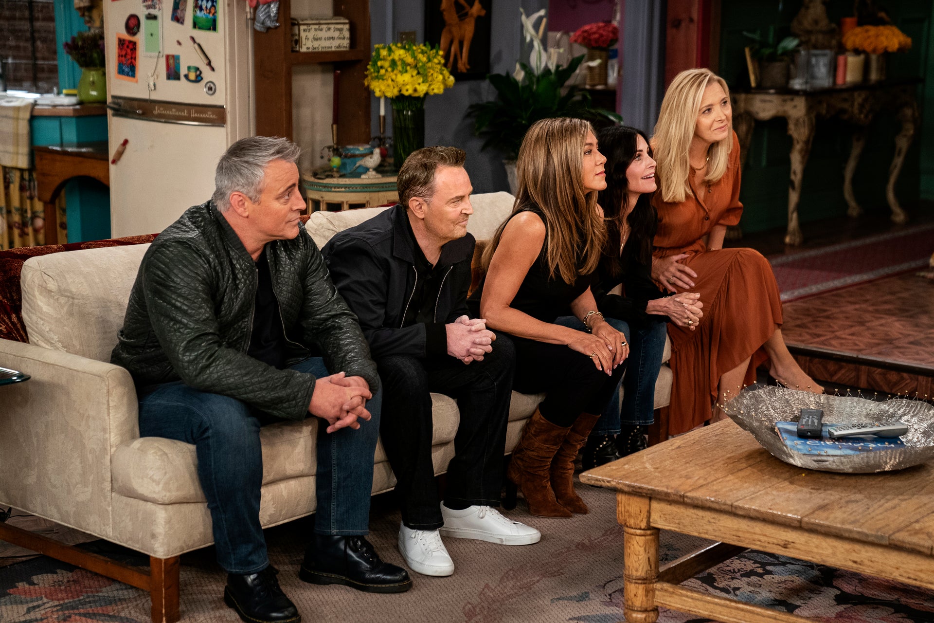 The ‘Friends’ cast reunited for a special reunion episode