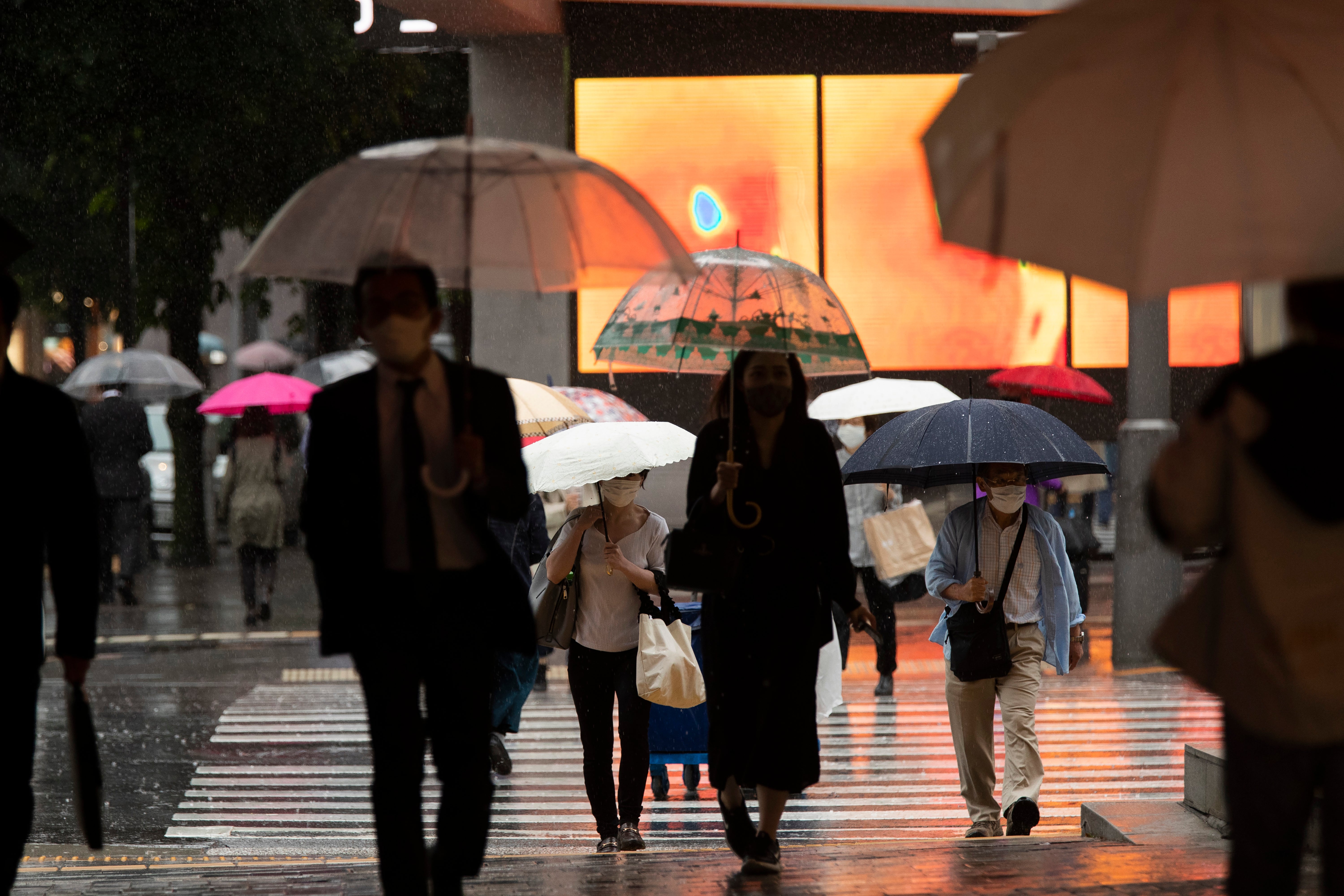 Virus Outbreak Japan Daily Life