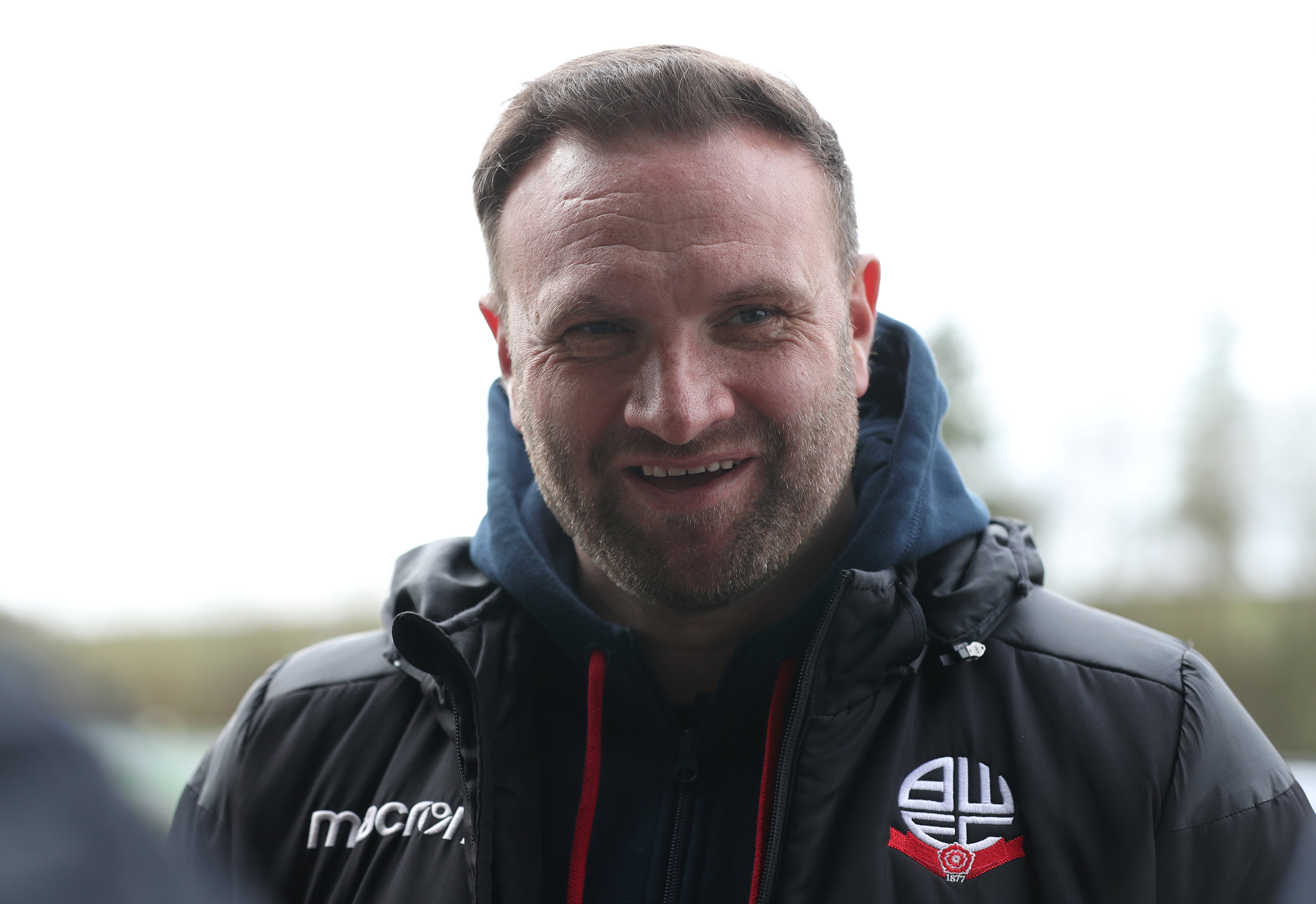 Bolton manager Ian Evatt guided the club to third in the Sky Bet League Two table