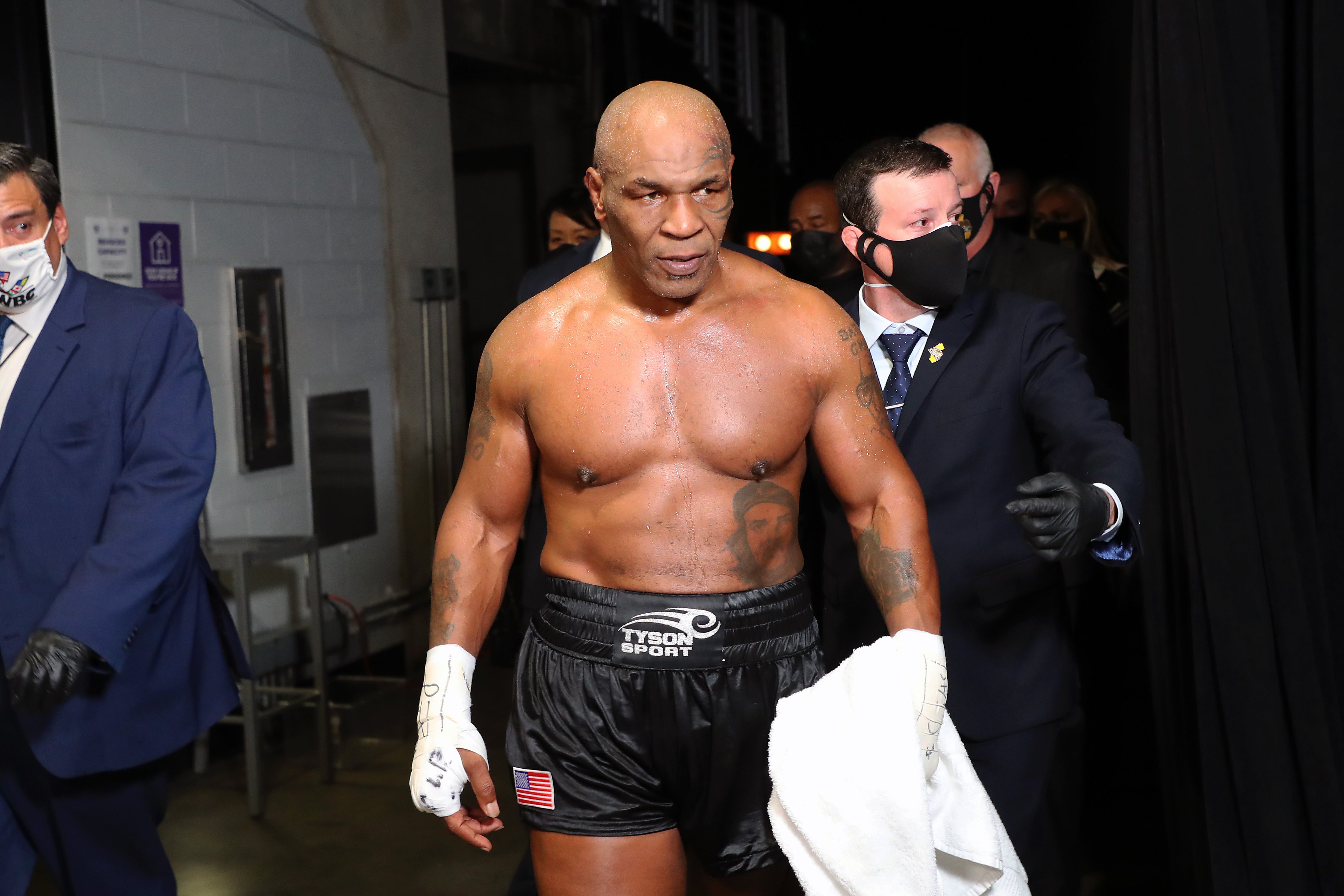 Mike Tyson returned to the ring last year