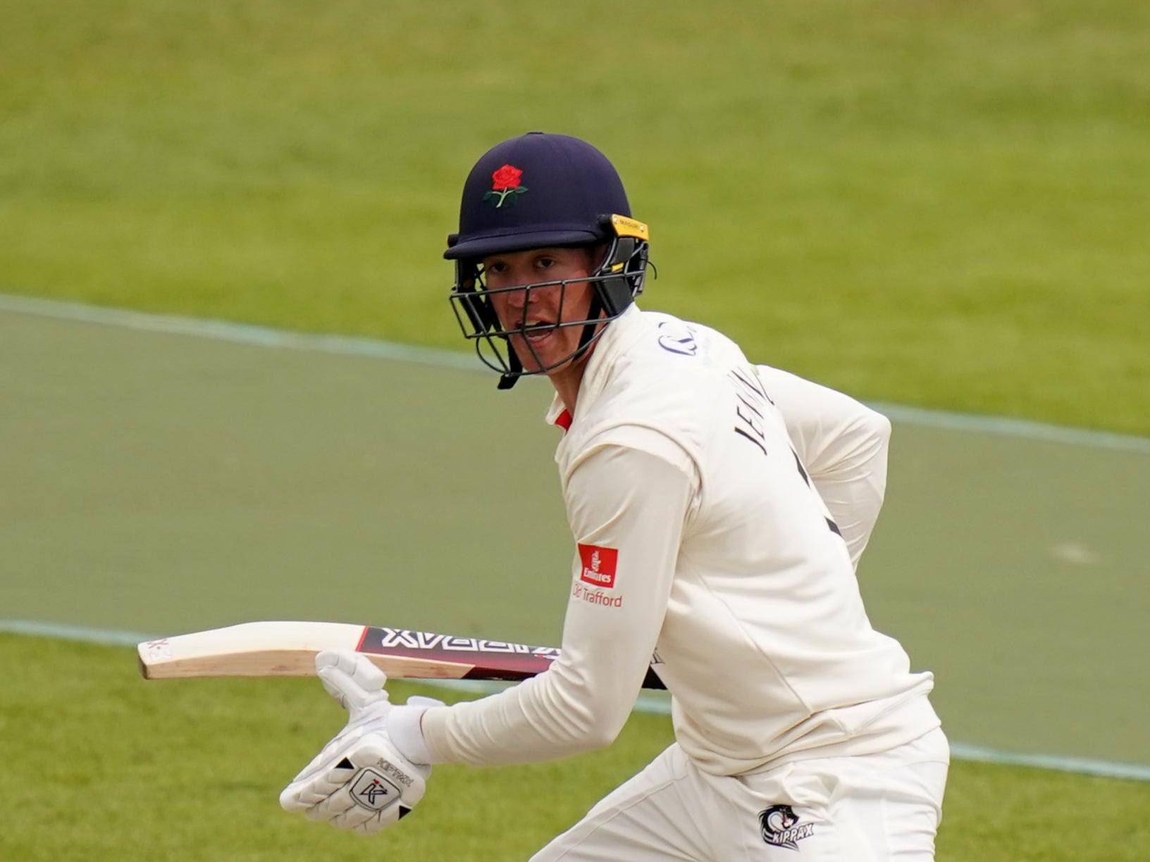 A century from Keaton Jennings put Lancashire in command in the Roses match