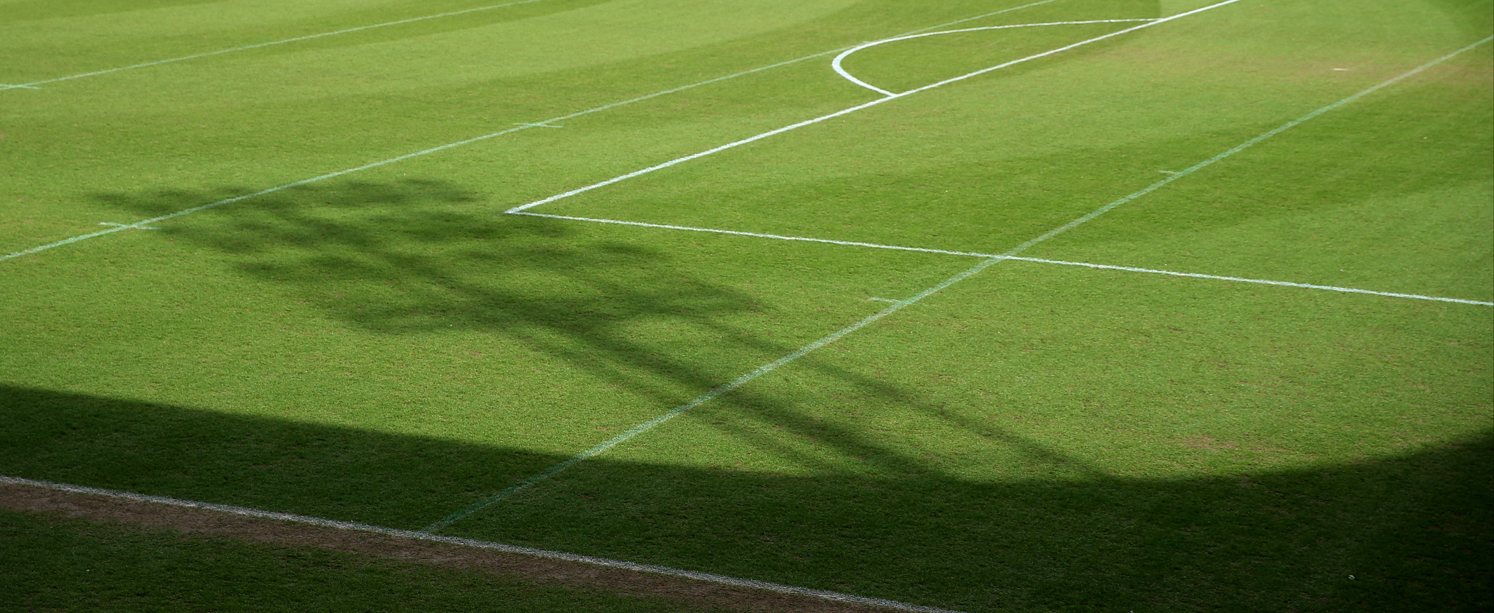 A general view of a football pitch