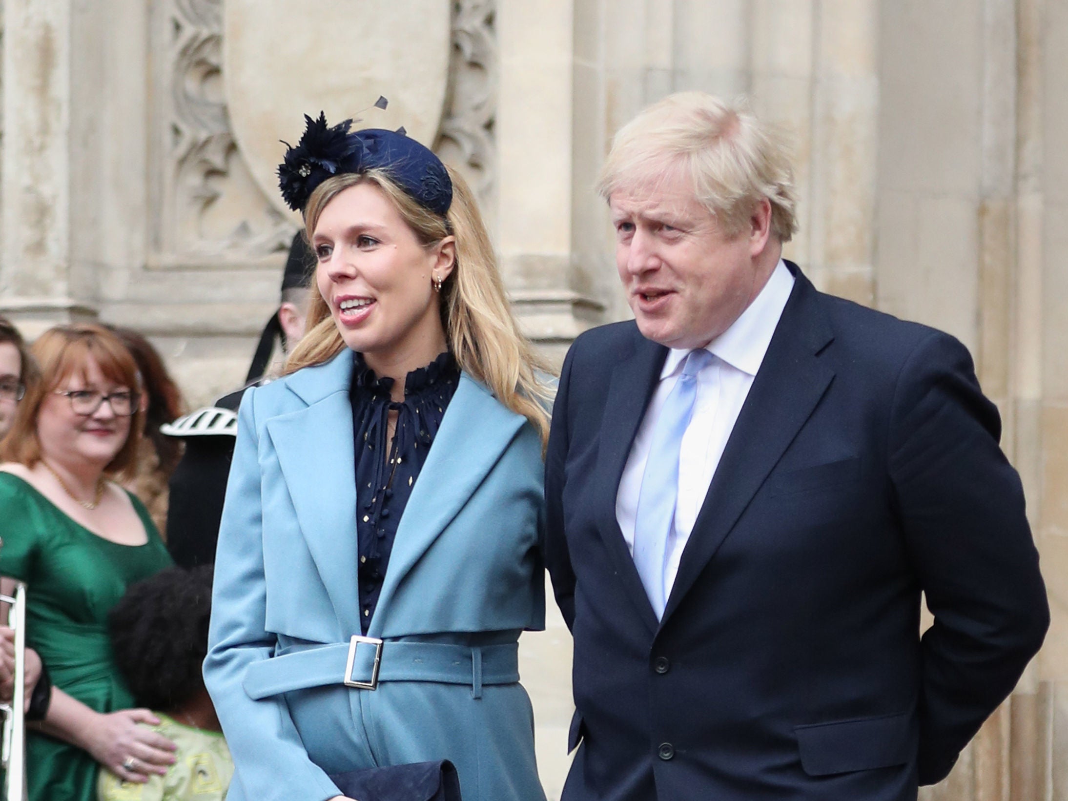 Boris Johnson and Carrie Symonds