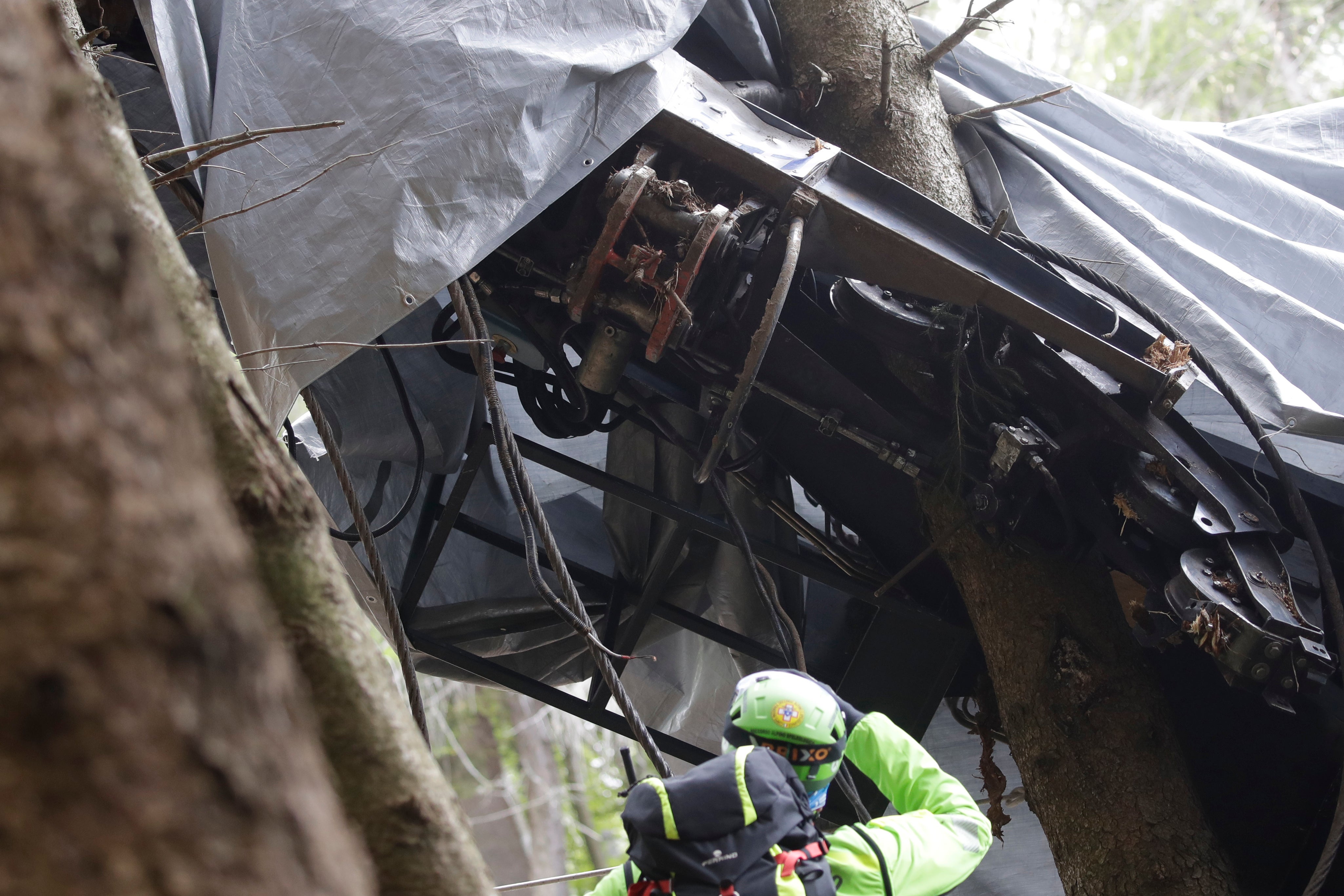 APTOPIX Italy Cable Car Deaths