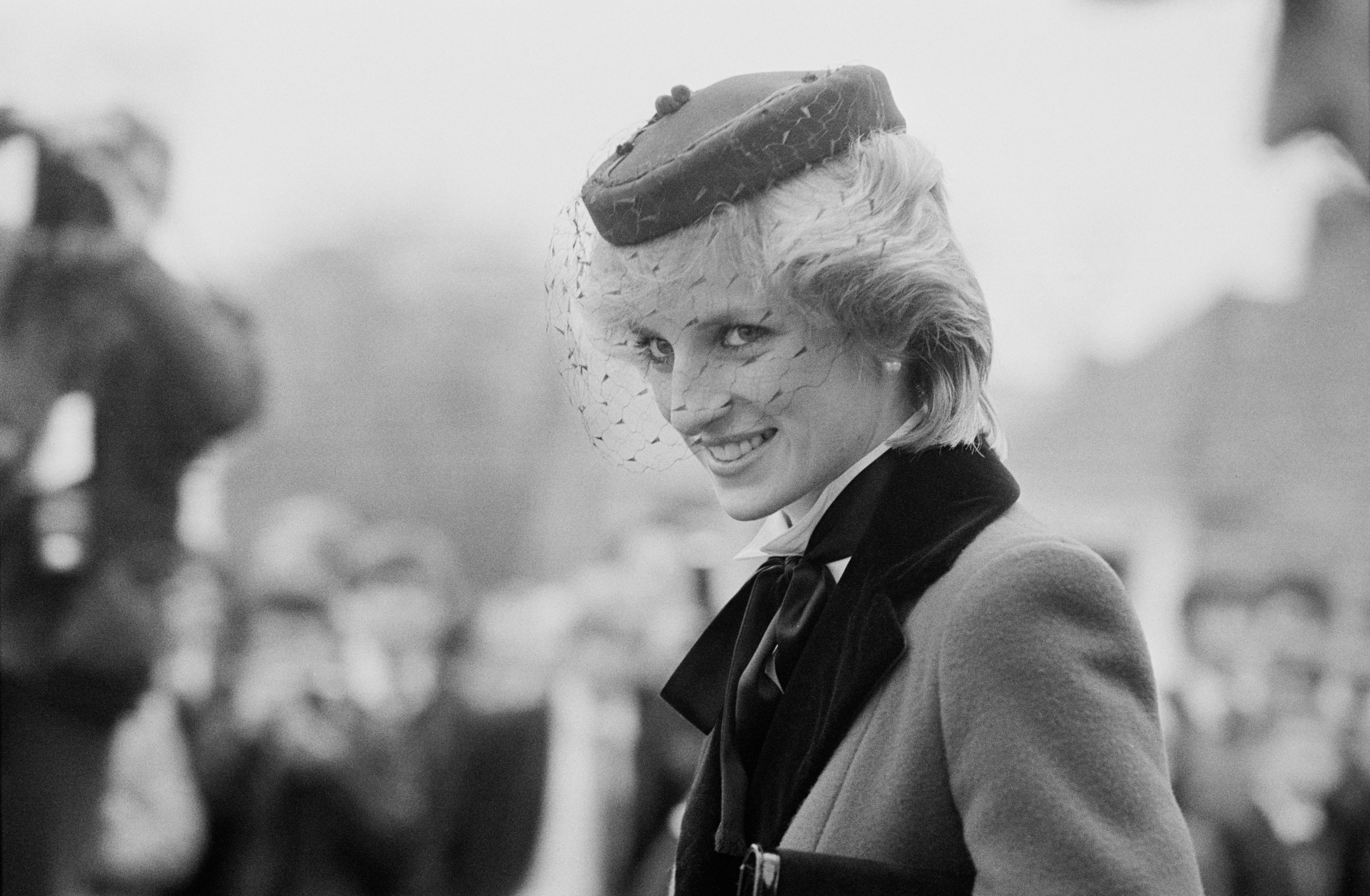 Diana, Princess of Wales visits Colston's School in Bristol, UK, 19th November 1983. Piers Morgan has claimed that Princess Diana told him she had 'no regrets' doing her 1995 interview with BBC's Panaroma.