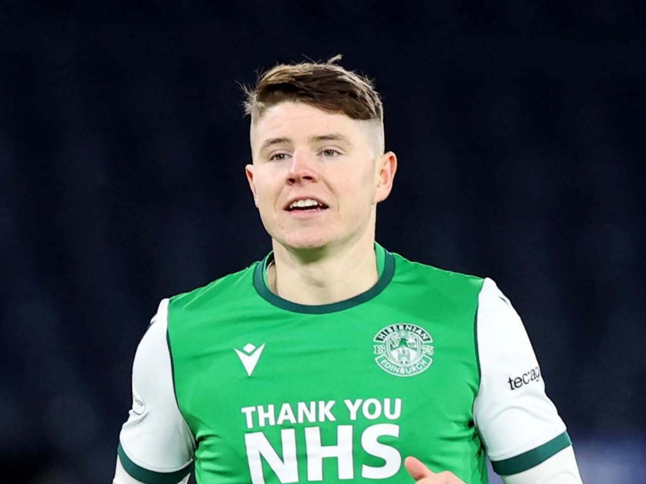 Hibernian’s Kevin Nisbet gunning for first Scotland goal