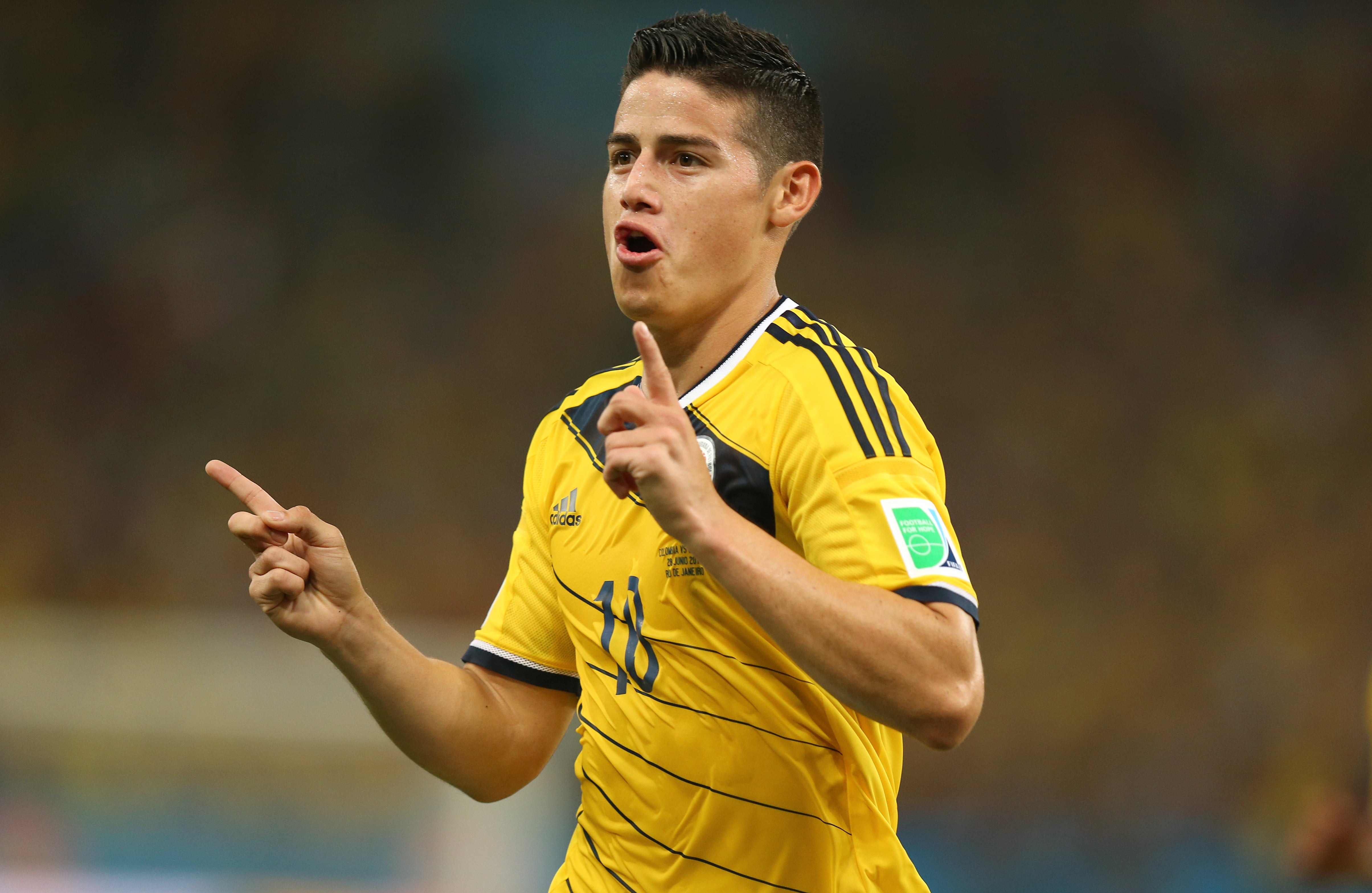 Colombia and Everton are at odds over James Rodriguez's fitness