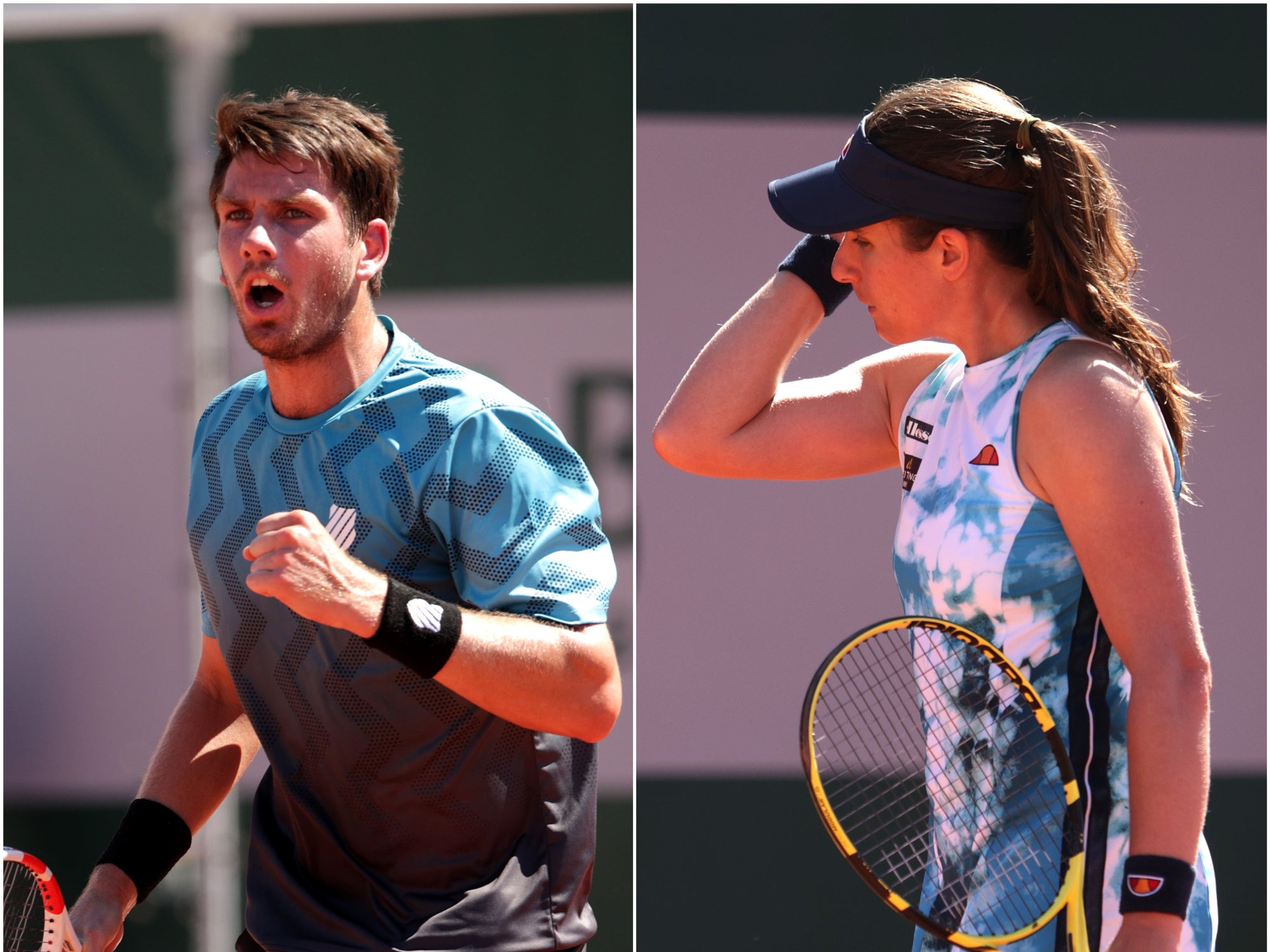 Cameron Norrie advanced as Johanna Konta was beaten