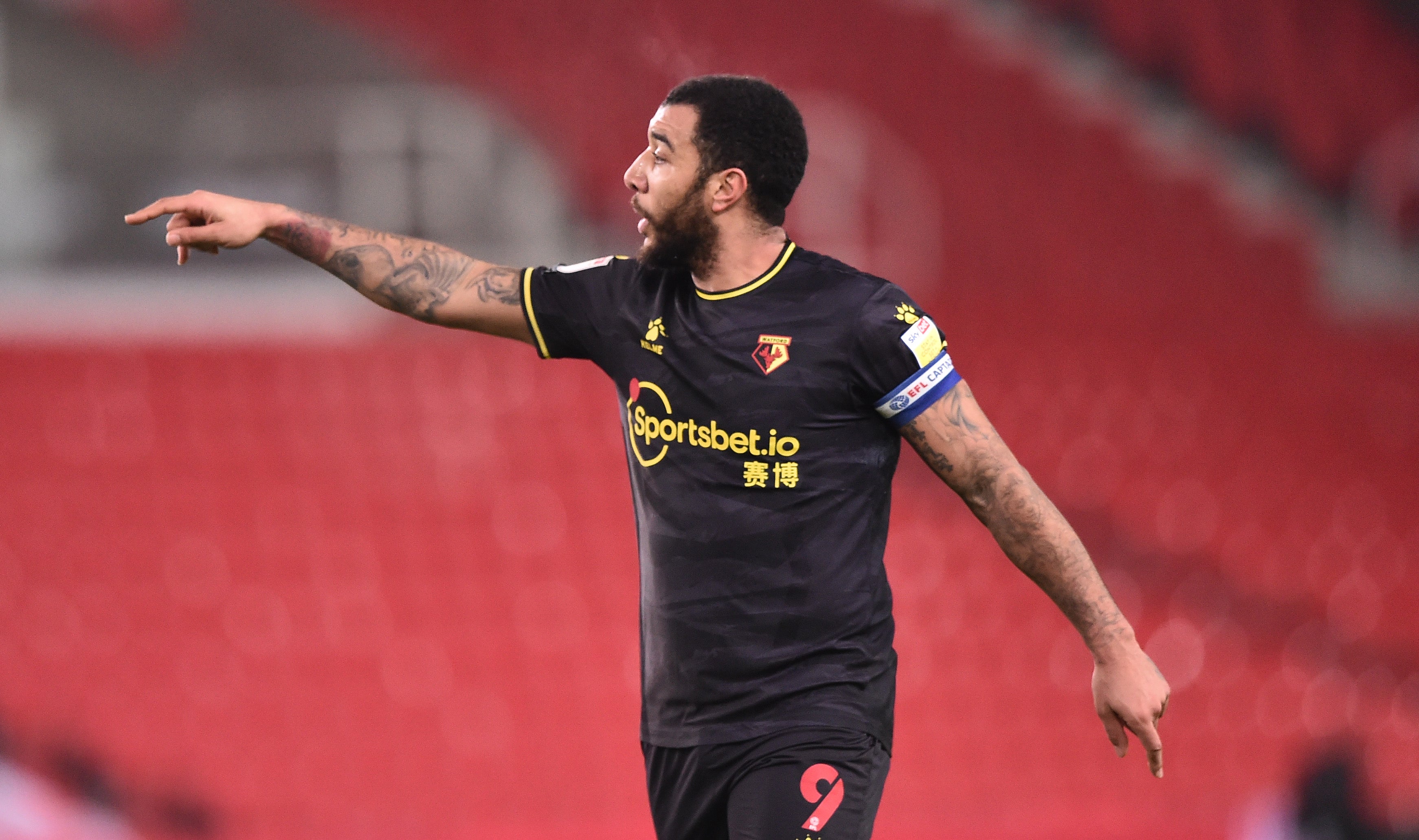 Watford captain Troy Deeney played a key role in the introduction of the gesture last season