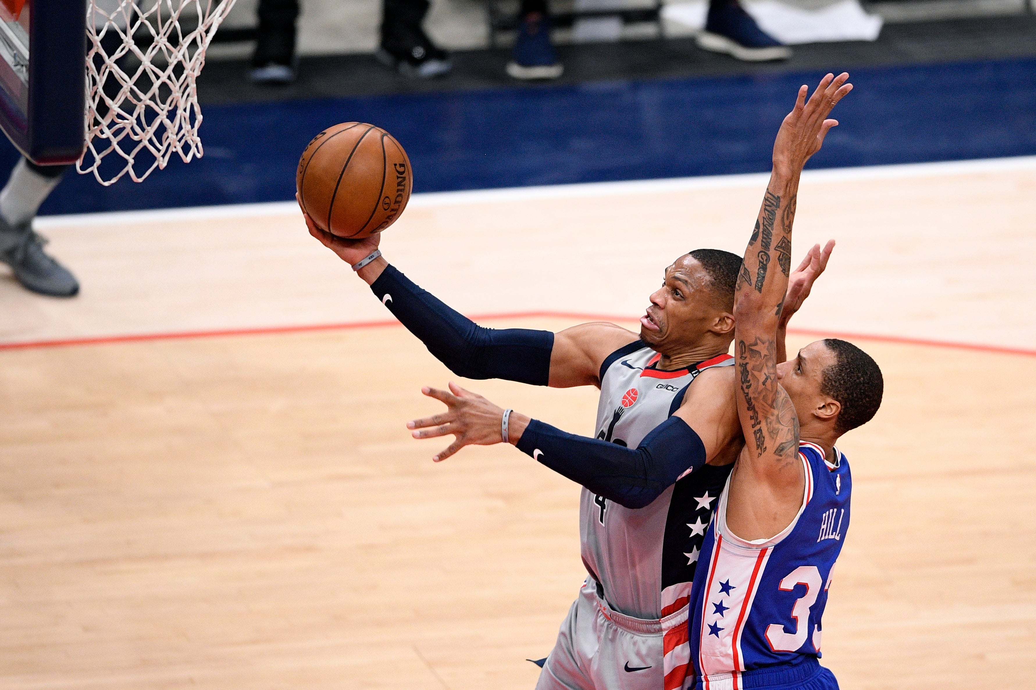 Washington Wizards guard Russell Westbrook