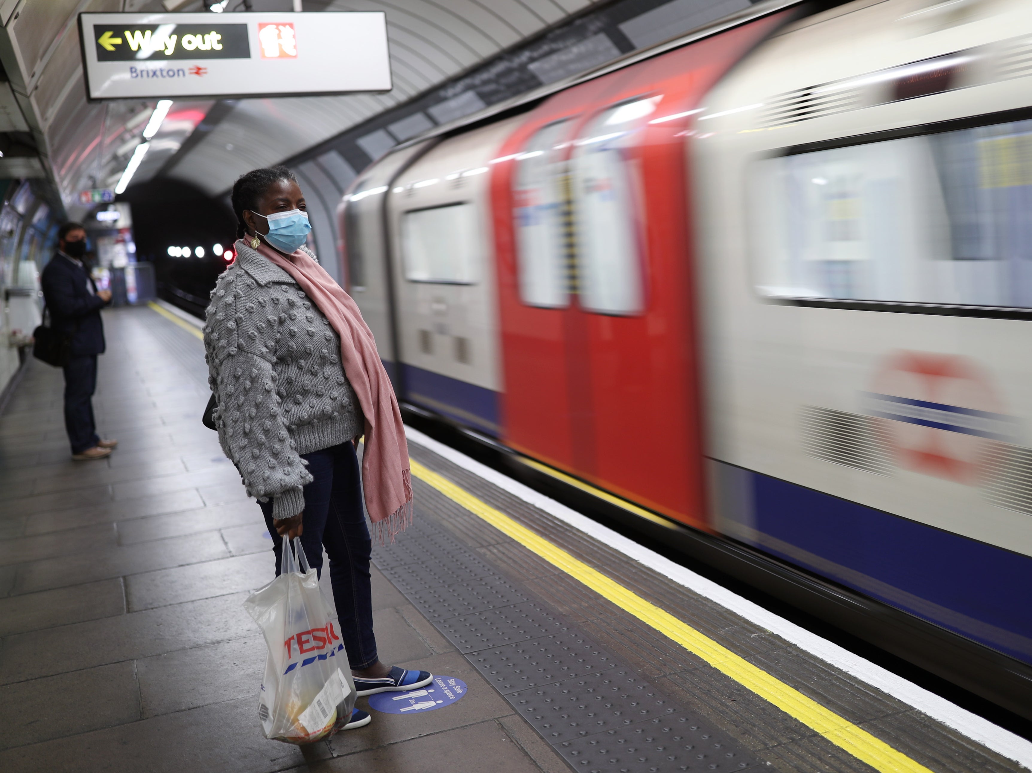 The pandemic has seen passenger numbers plunge on London’s Tube network