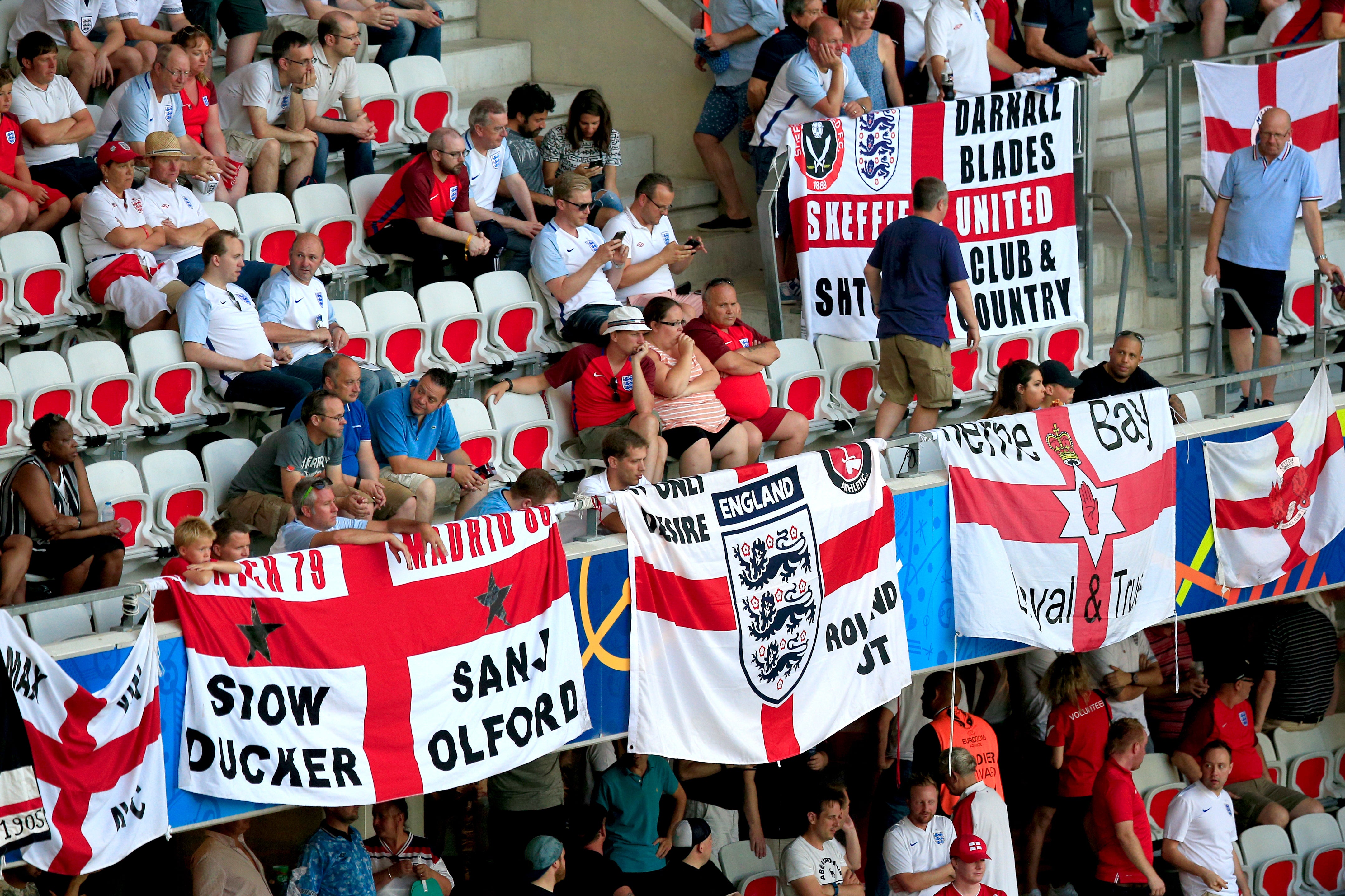 England will play in front of fans again at the Riverside Stadium.