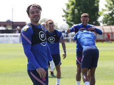 England squad numbers: Jack Grealish handed No 7 for Euro 2020