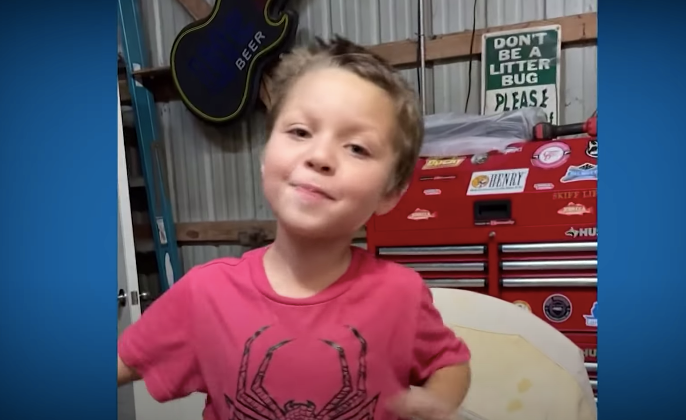 Samuel Olson: Boy’s body was found wrapped in black bags and duct tape inside a plastic bin