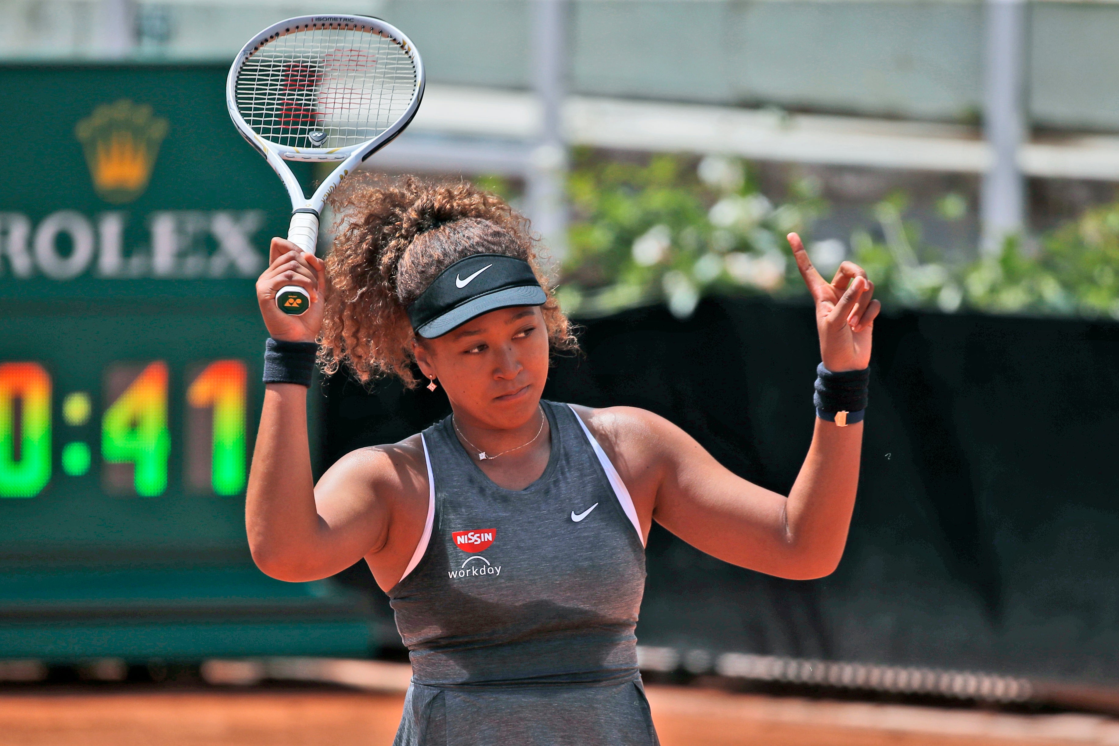 French Open Speaking to the Media