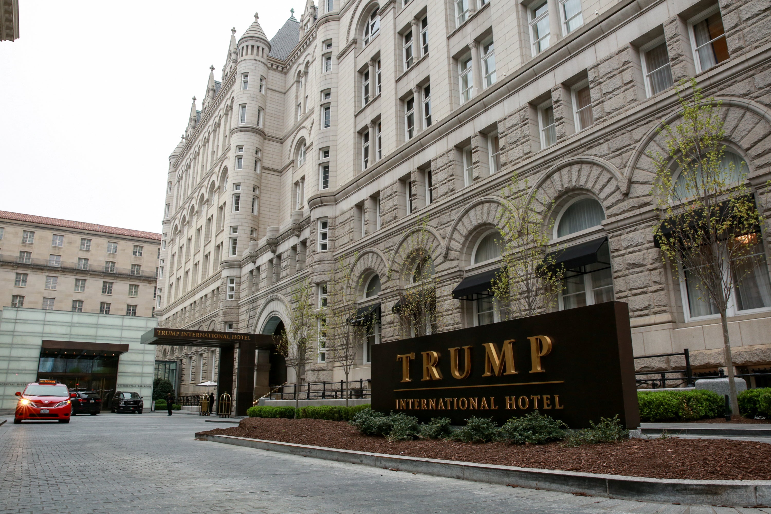 File image: A general view of the Trump International Hotel in Washington, US